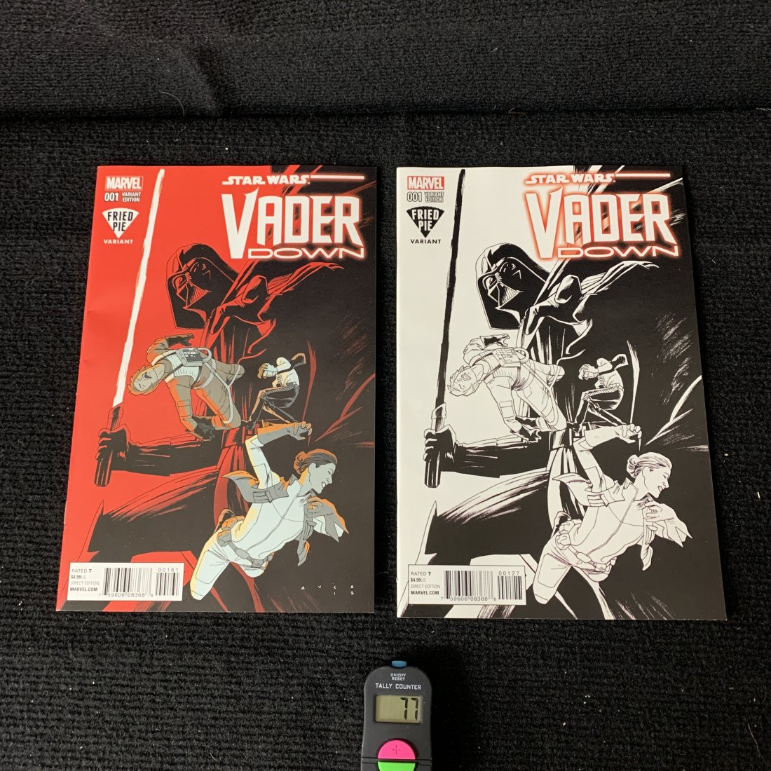 Vader Down 1 Fried Pie Variants: We are a veteran owned company. Please look at the pictures carefully to determine what you believe the condition of collecitible is. We are currently accepting consignments. Email us a aeronhouse1994
