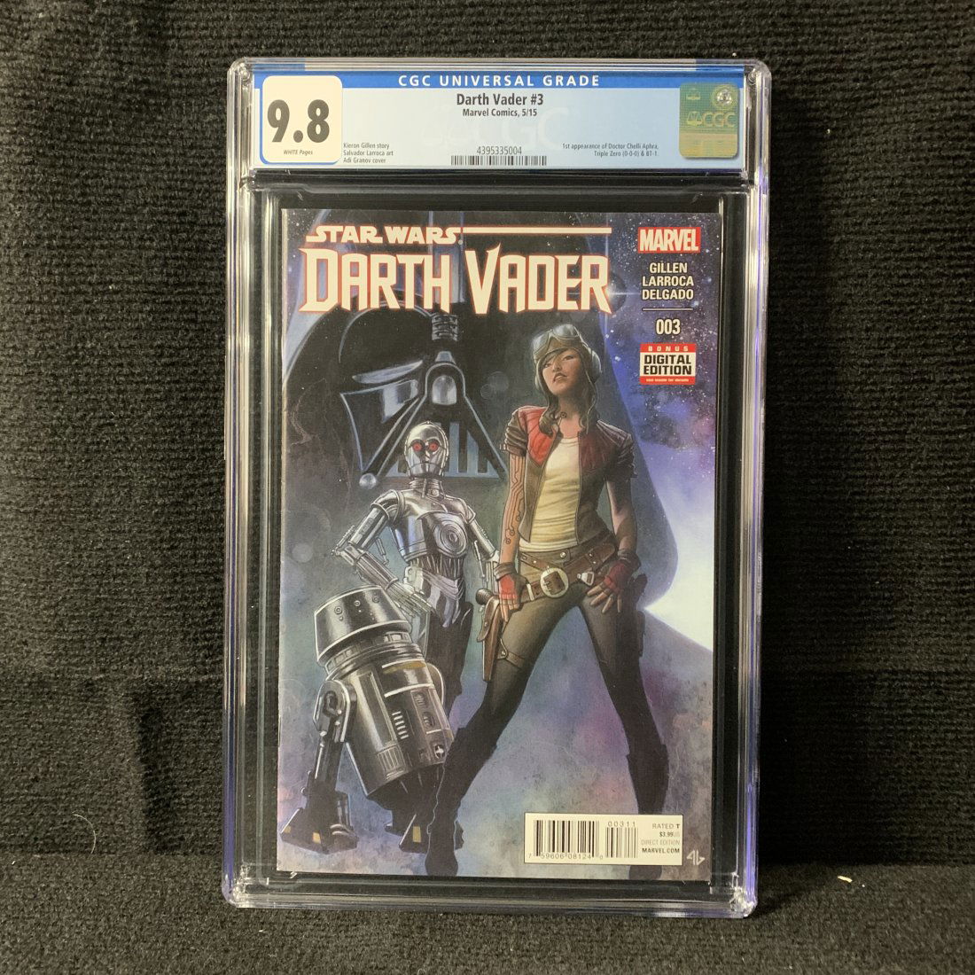 Darth Vader 3 1st App Dr. Aphra CGC 9.8 (1 of 1)