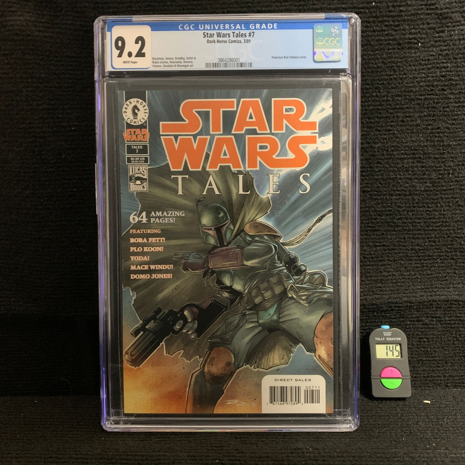 CGC 9.2 Star Wars Tales #7 (1 of 1)