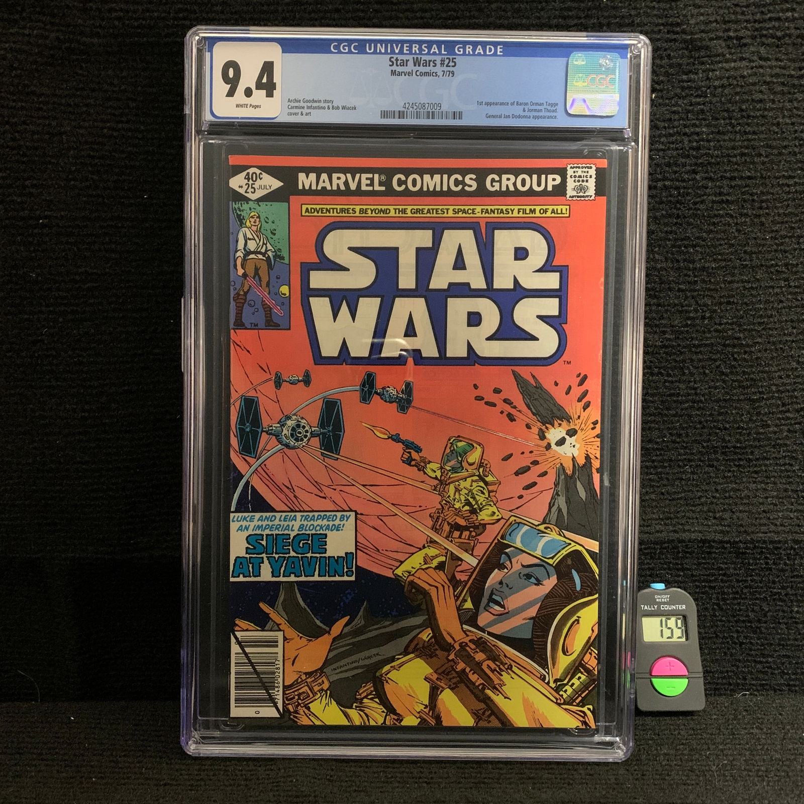 CGC 9.4 Star Wars #25, 1st Baron Tagge, Thoad (1 of 1)