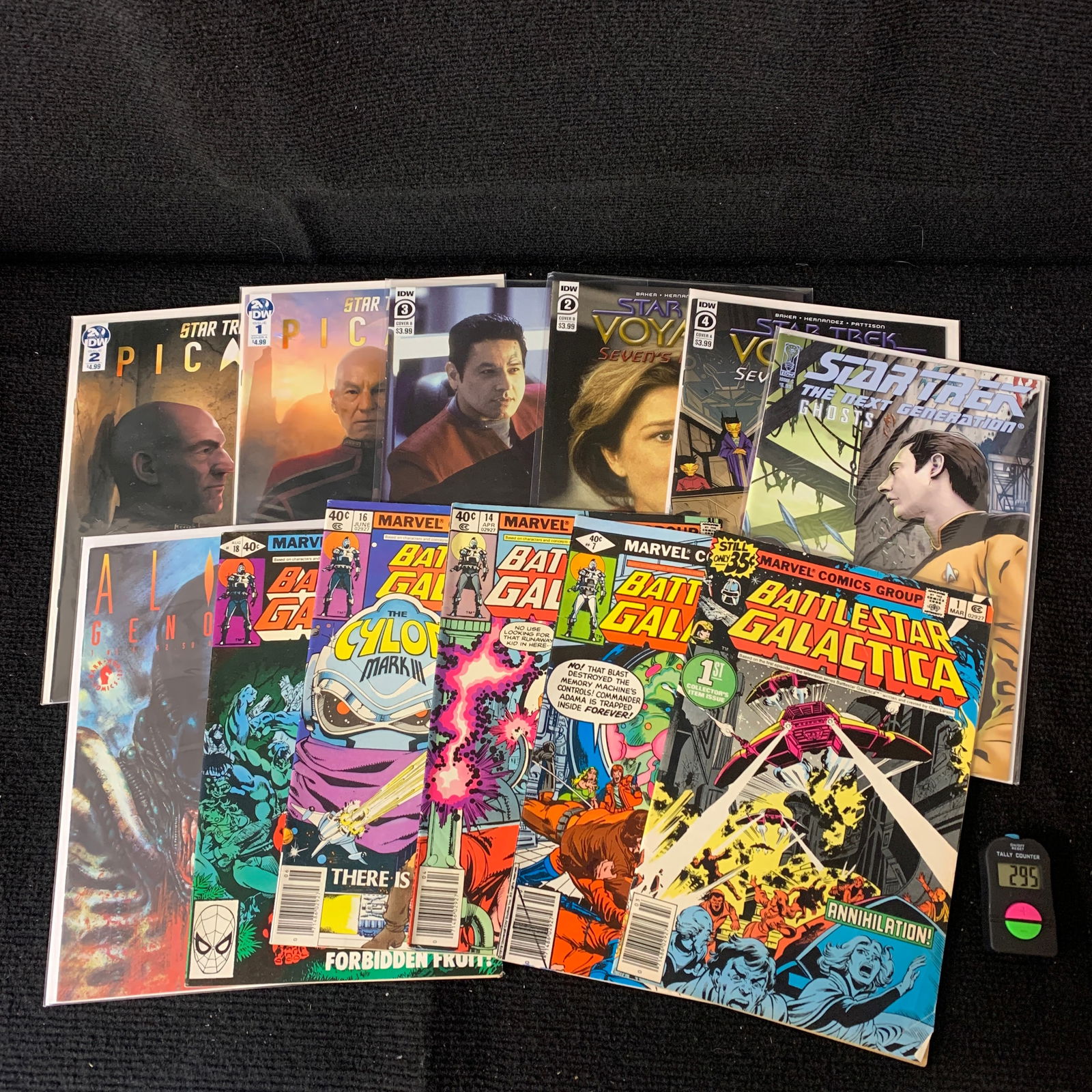 Star Trek, Battlestar Galactica, Alien Comic Lot (1 of 1)