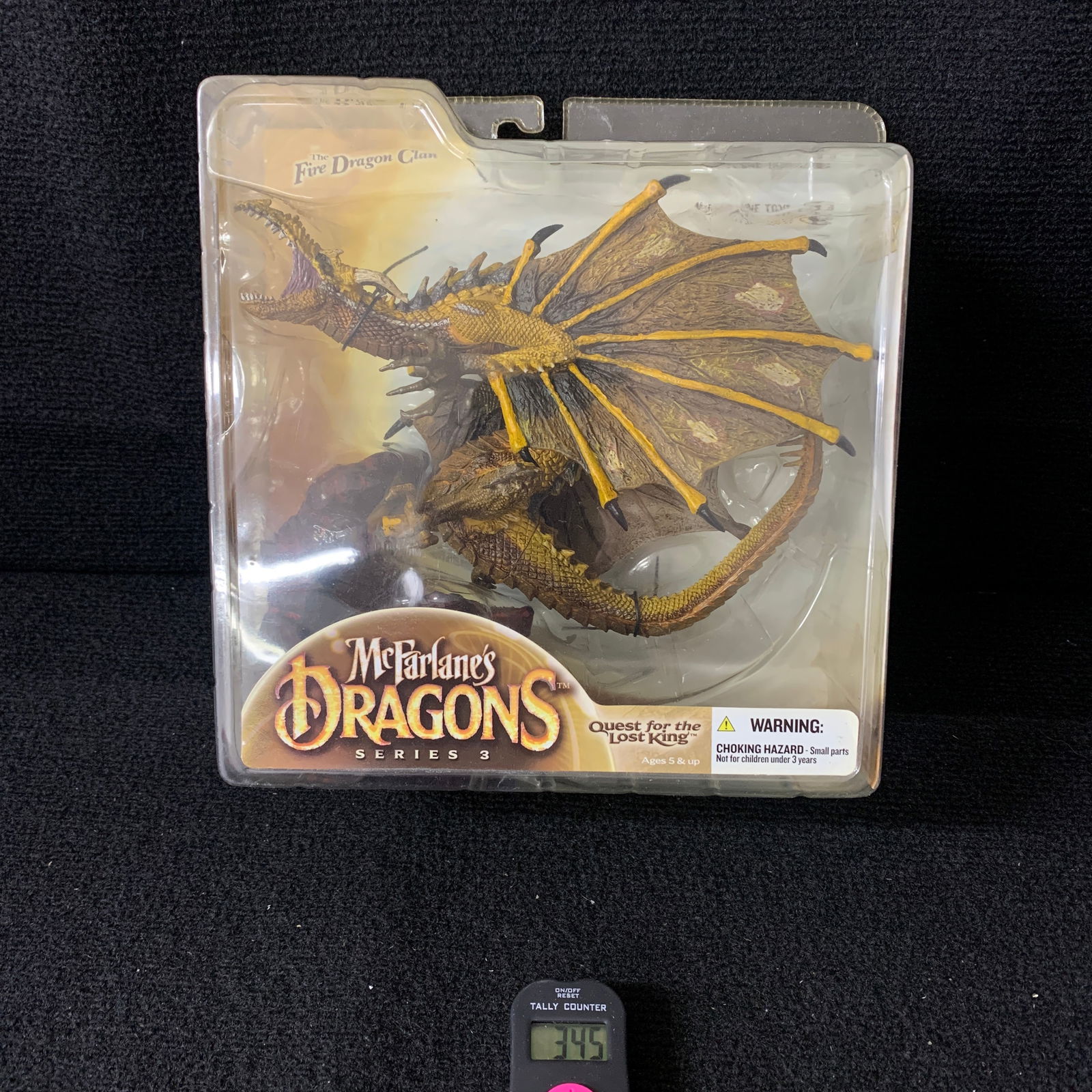 Fire Dragon Clan 3 NIB McFarlane's Dragons (1 of 2)