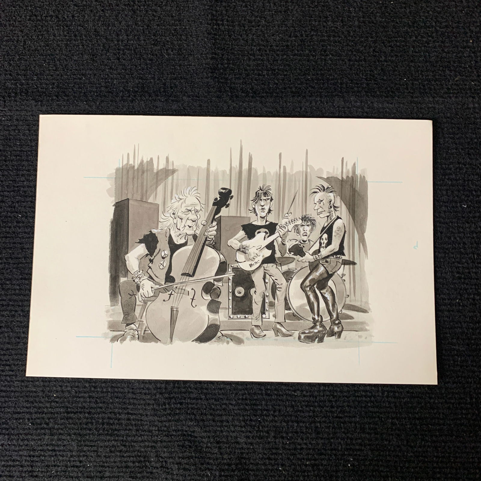 Angelo Torres Original Water Color Art Work (1 of 1)