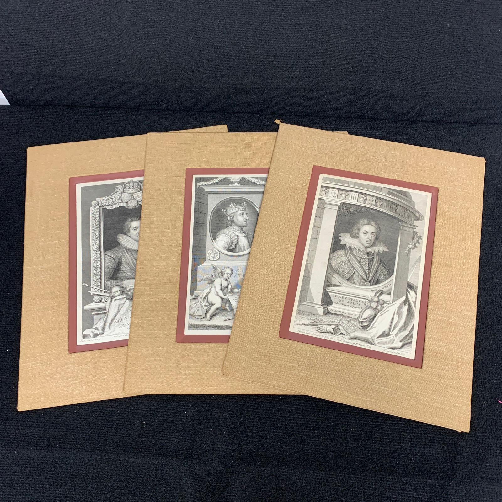 Set of 3 1st c. Engravings (1 of 4)