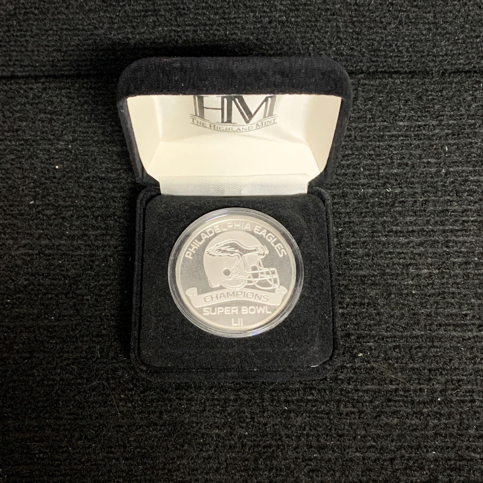 Eagles Super Bowl 53 Champions Silver Coin (1 of 4)