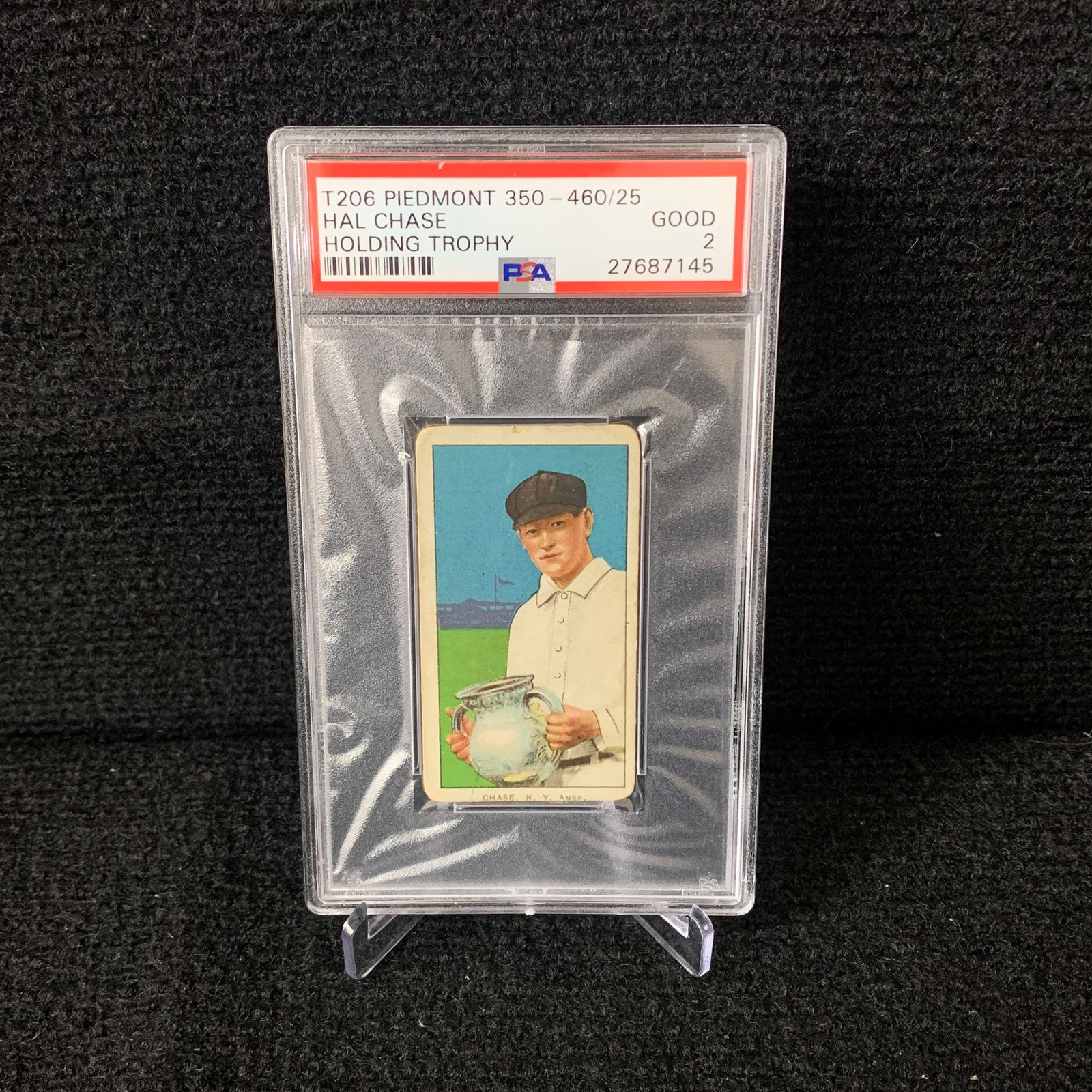 PSA 2 Hal Chase Piedmont T206 (1 of 2)