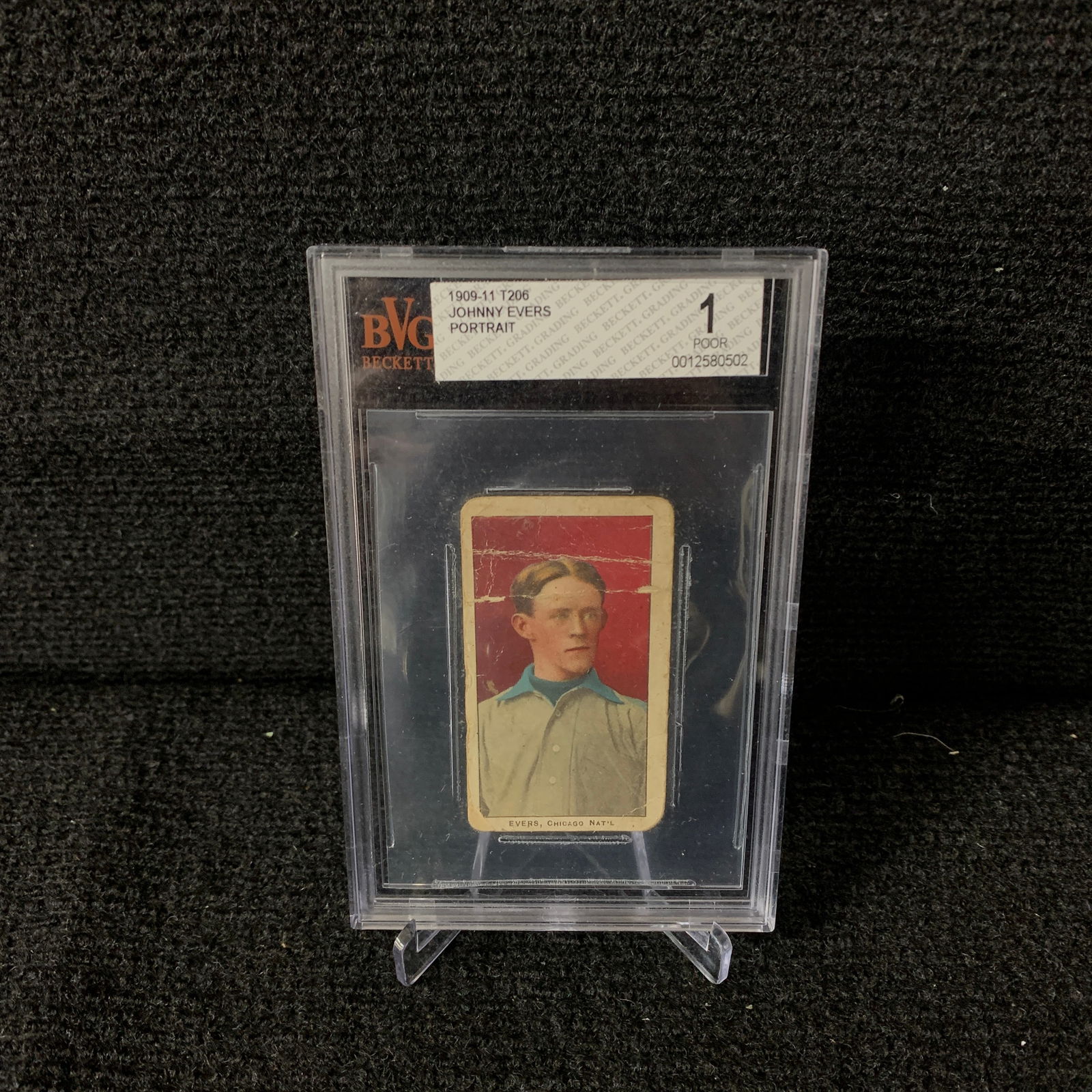 Beckett 1 Johnny Evers T206 (1 of 2)