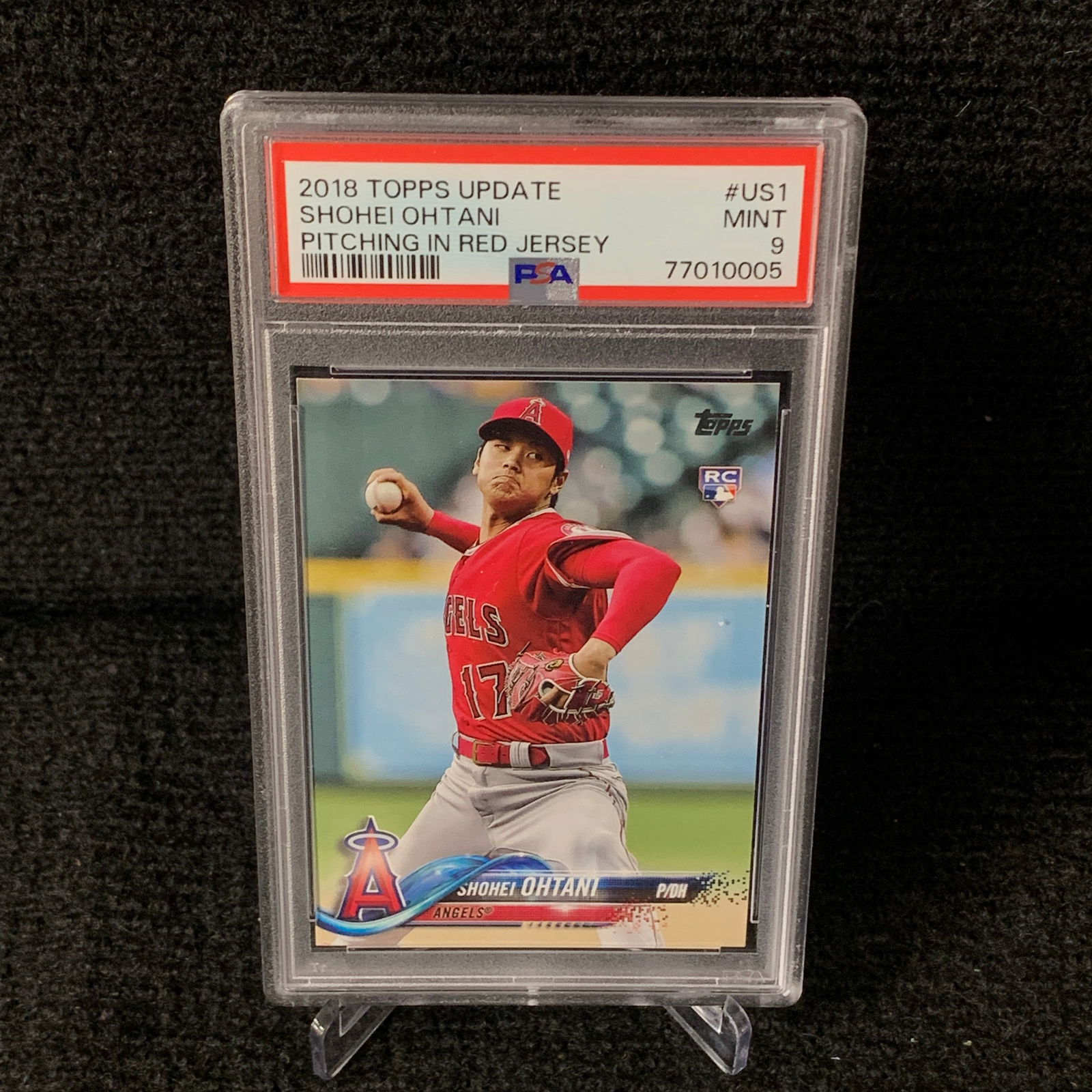 PSA 9 Shohei Ohtani Rookie Card (1 of 2)