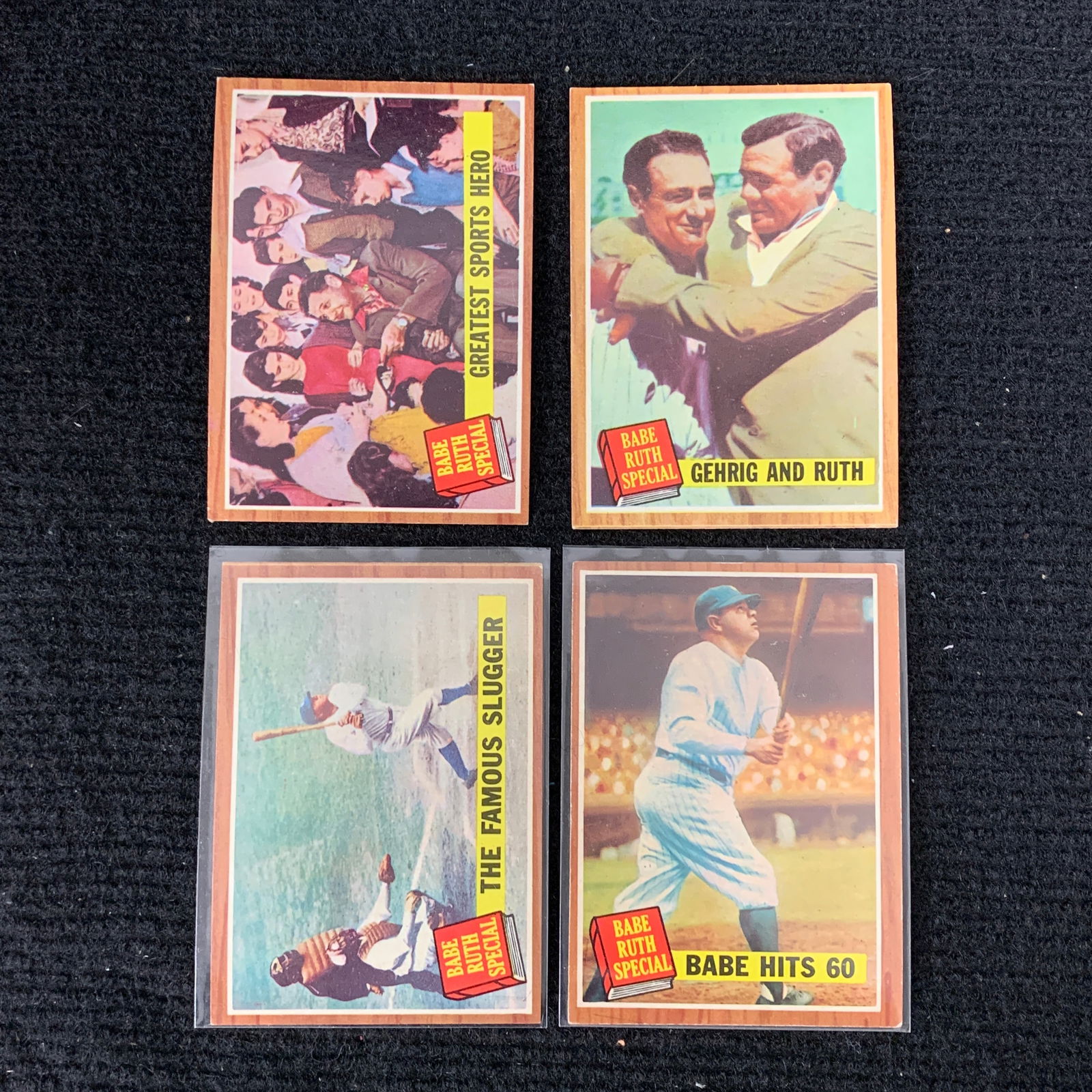 1962 Topps Babe Ruth Cards (1 of 2)