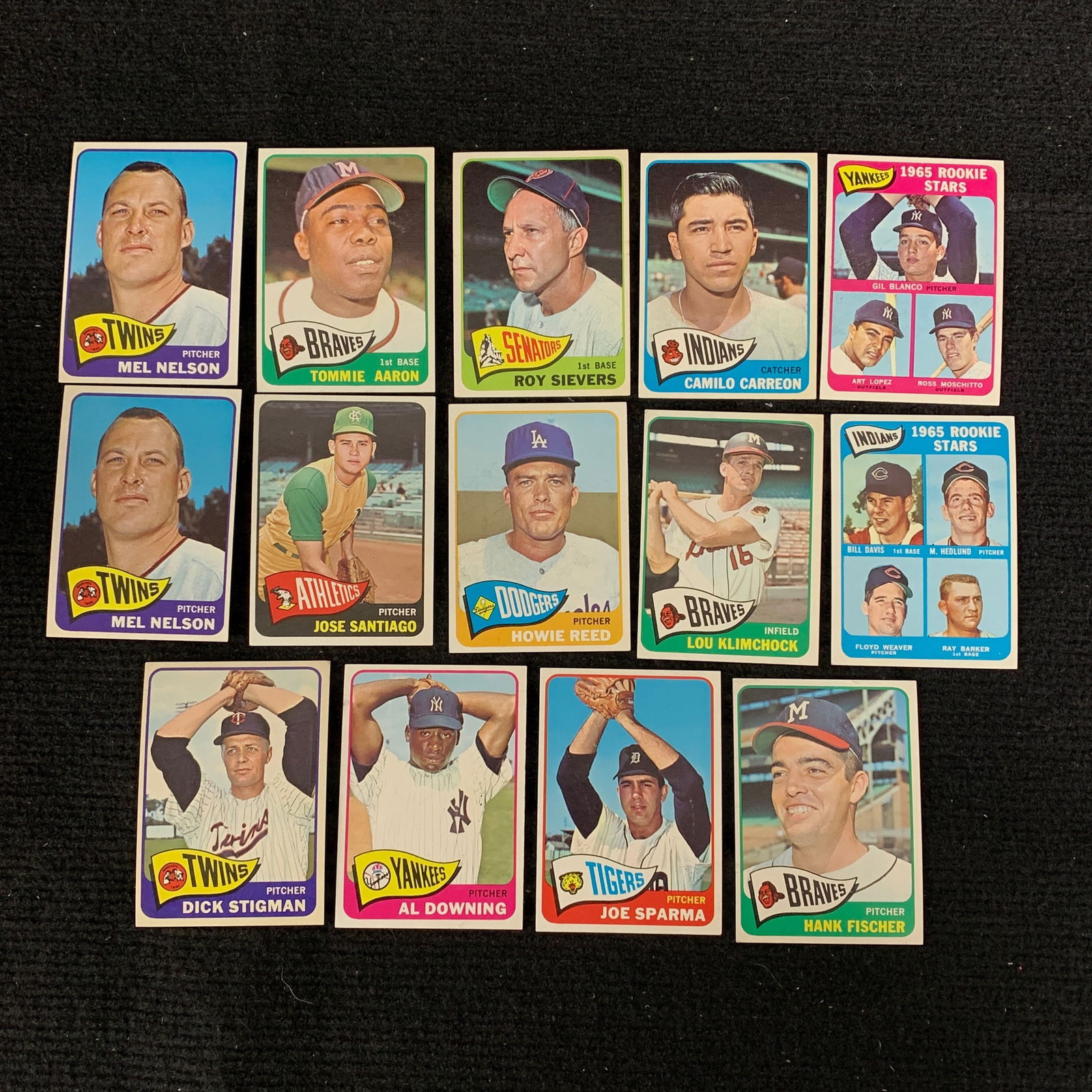 1965 Topps Baseball Cards, Rookie Stars (1 of 2)