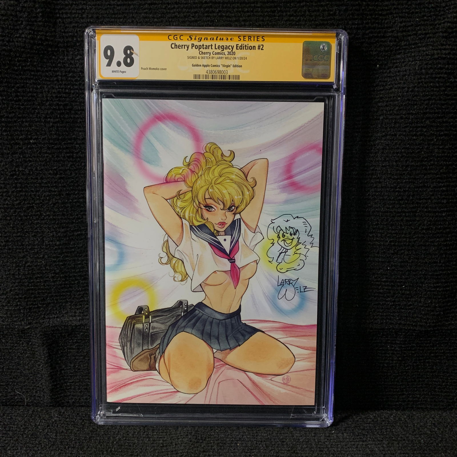 CGC 9.8 Cherry Poptart Legacy Ed 2 SS Welz (1 of 1)