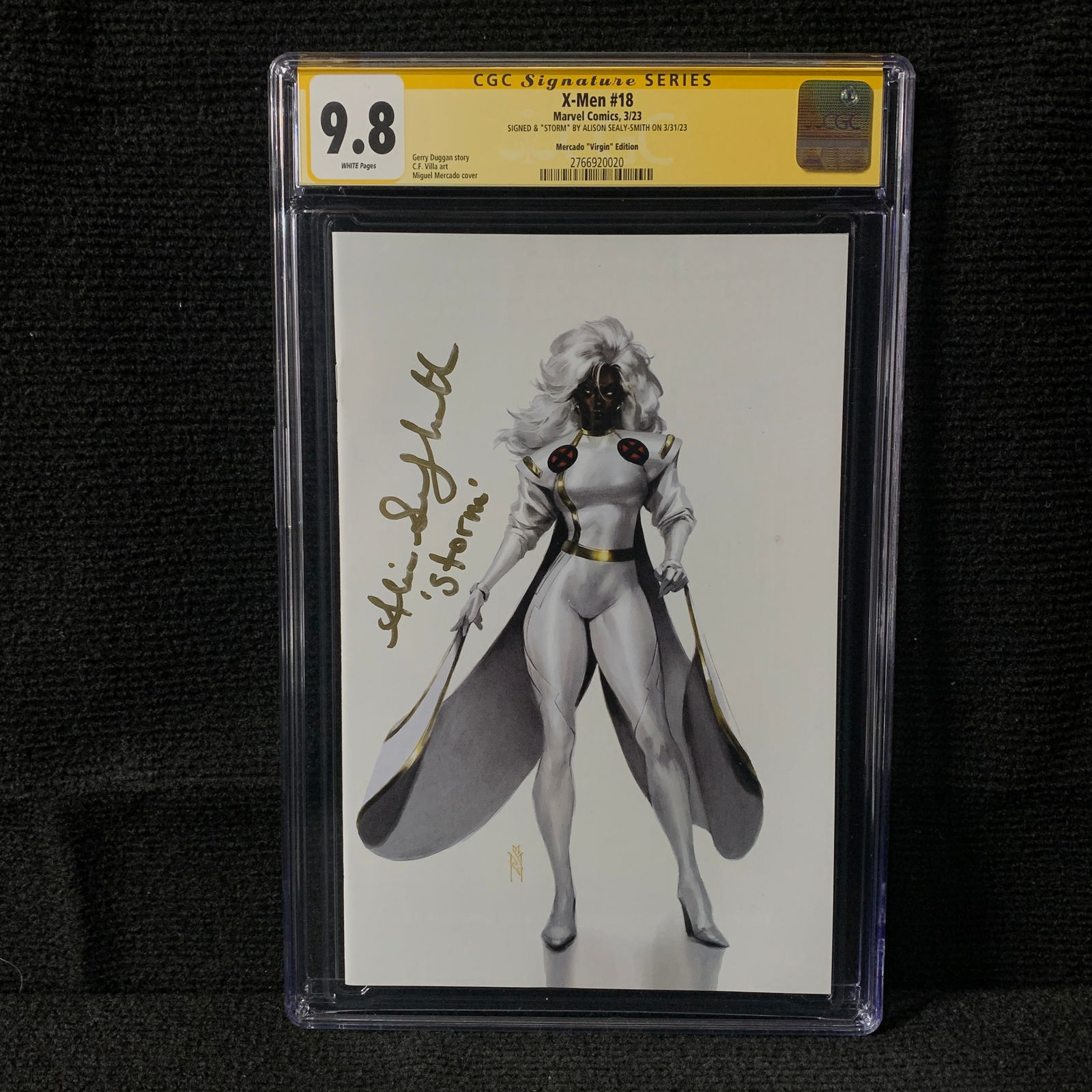 CGC 9.8 X-Men 18 Alison Sealy-Smith Sig (1 of 1)