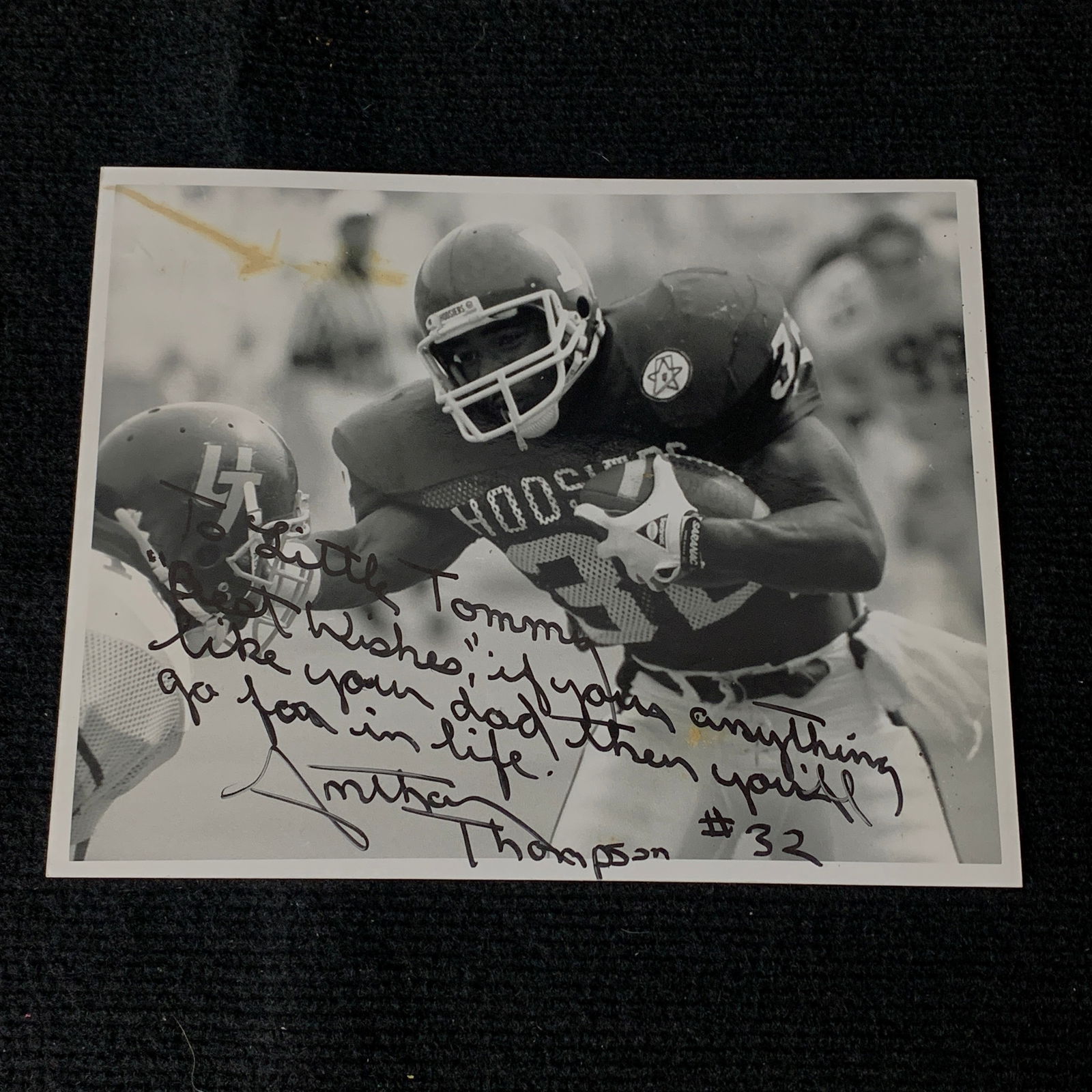 Anthony Thompson Signed Photo (1 of 2)