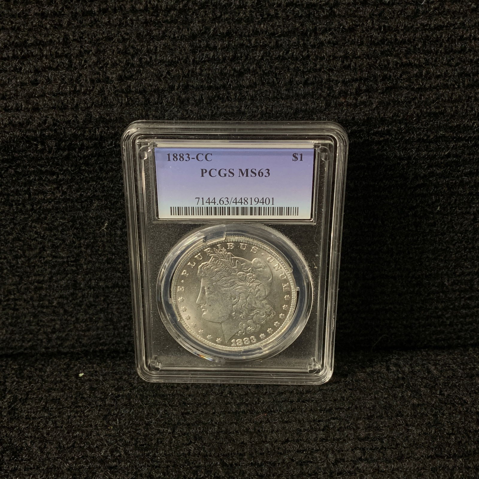1883-CC US $1 Coin Morgan Silver MS63 (1 of 2)