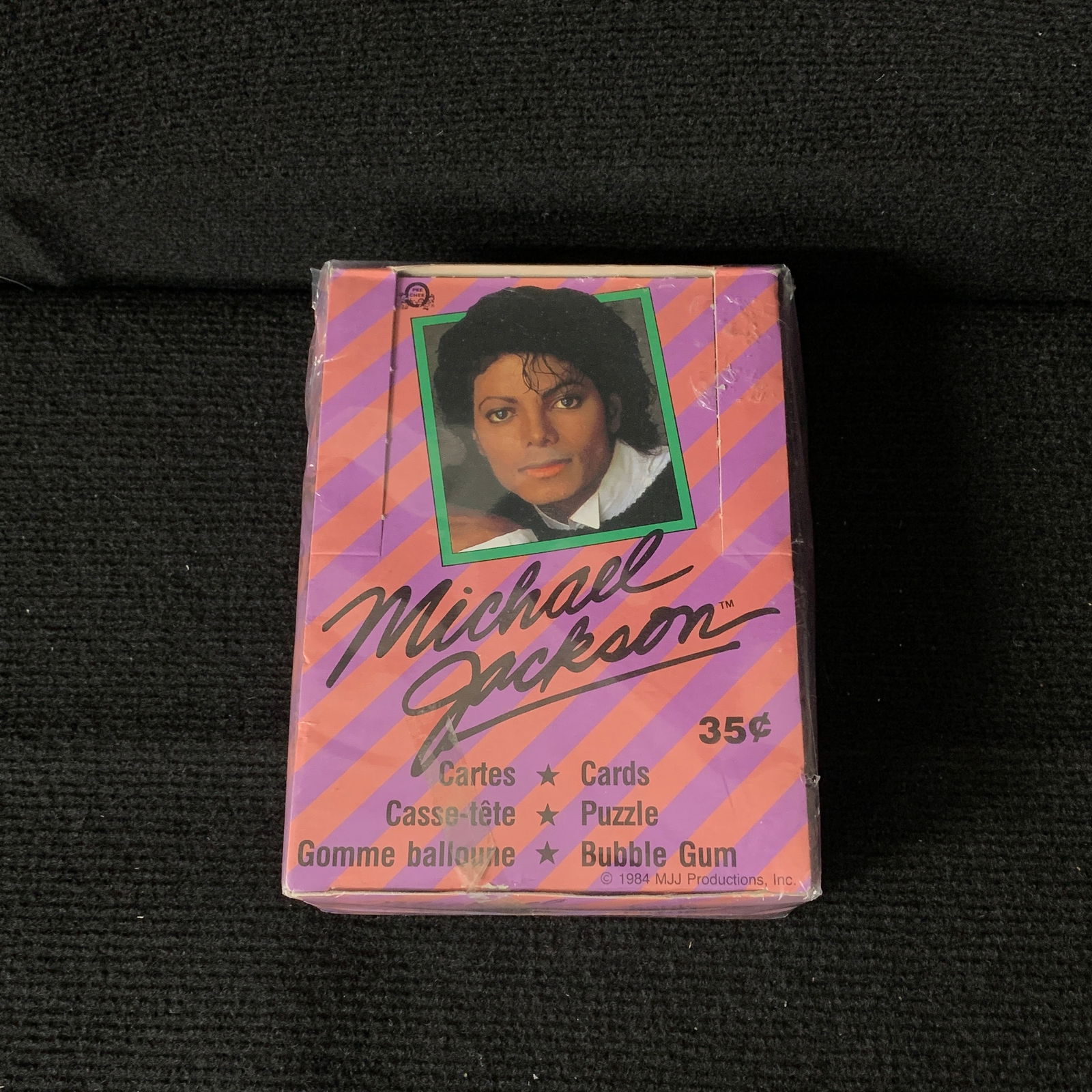 Full O-Pee-Chee Box of Michael Jackson Trading Cards, 1984 (1 of 5)