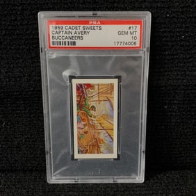PSA 10 Captain Avery CS Buccaneers Card