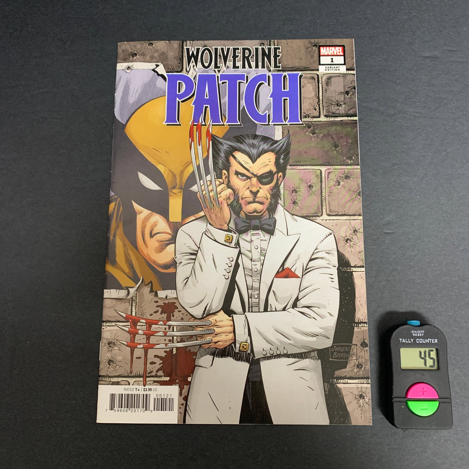 Wolverine Patch 1 Variant: We are a veteran owned company. Please look at the pictures carefully to determine what you believe the condition of collecitible is. We are currently accepting consignments. Email us a aeronhouse1994