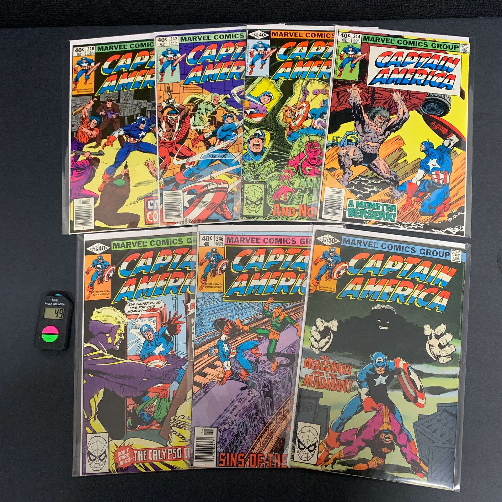 Captain America Comic Lot (1 of 1)