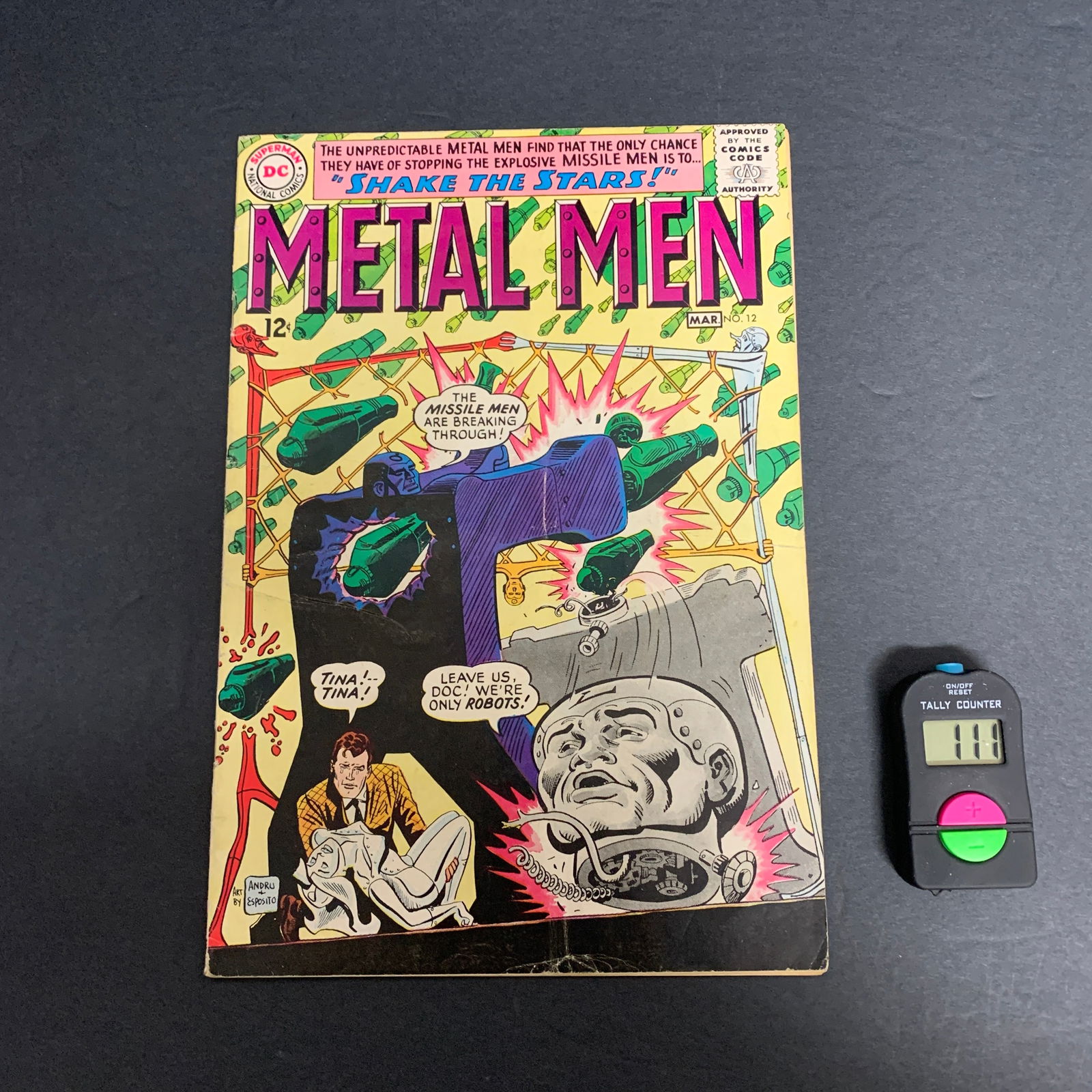Metal Men 12 DC Silver Age (1 of 1)