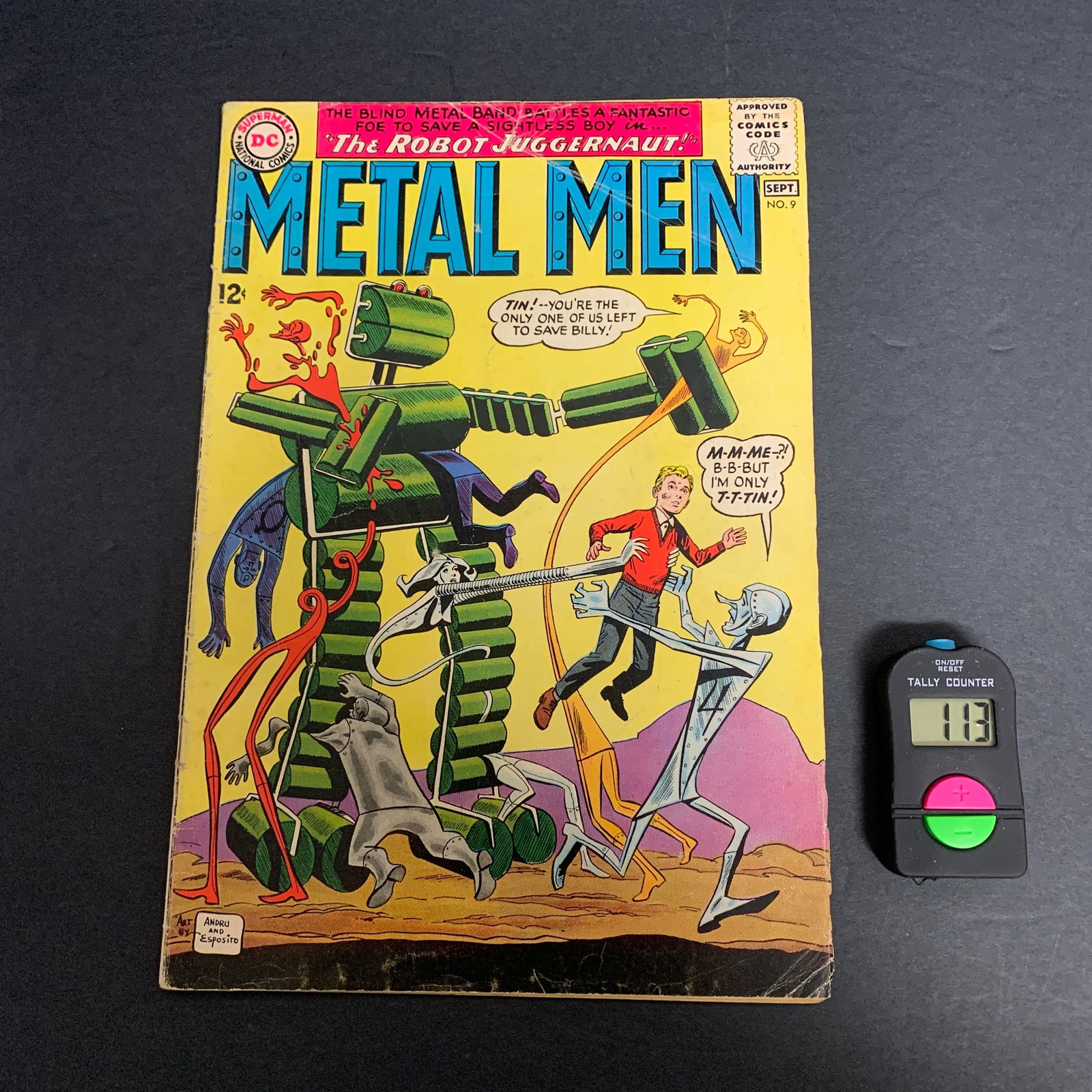 Metal Men 9 DC Silver Age (1 of 1)