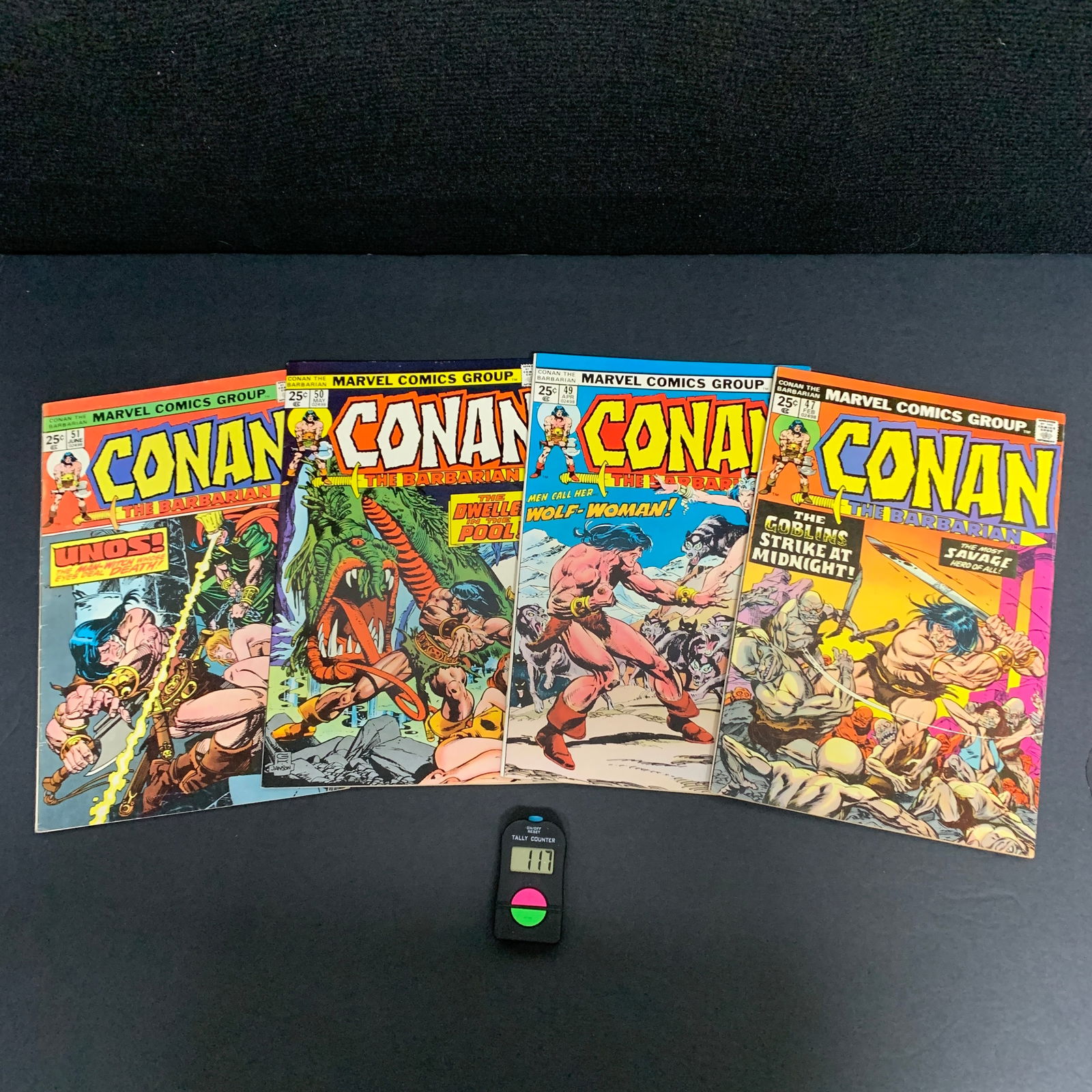 Conan the Barbarian Marvel Bronze Age lot (1 of 1)