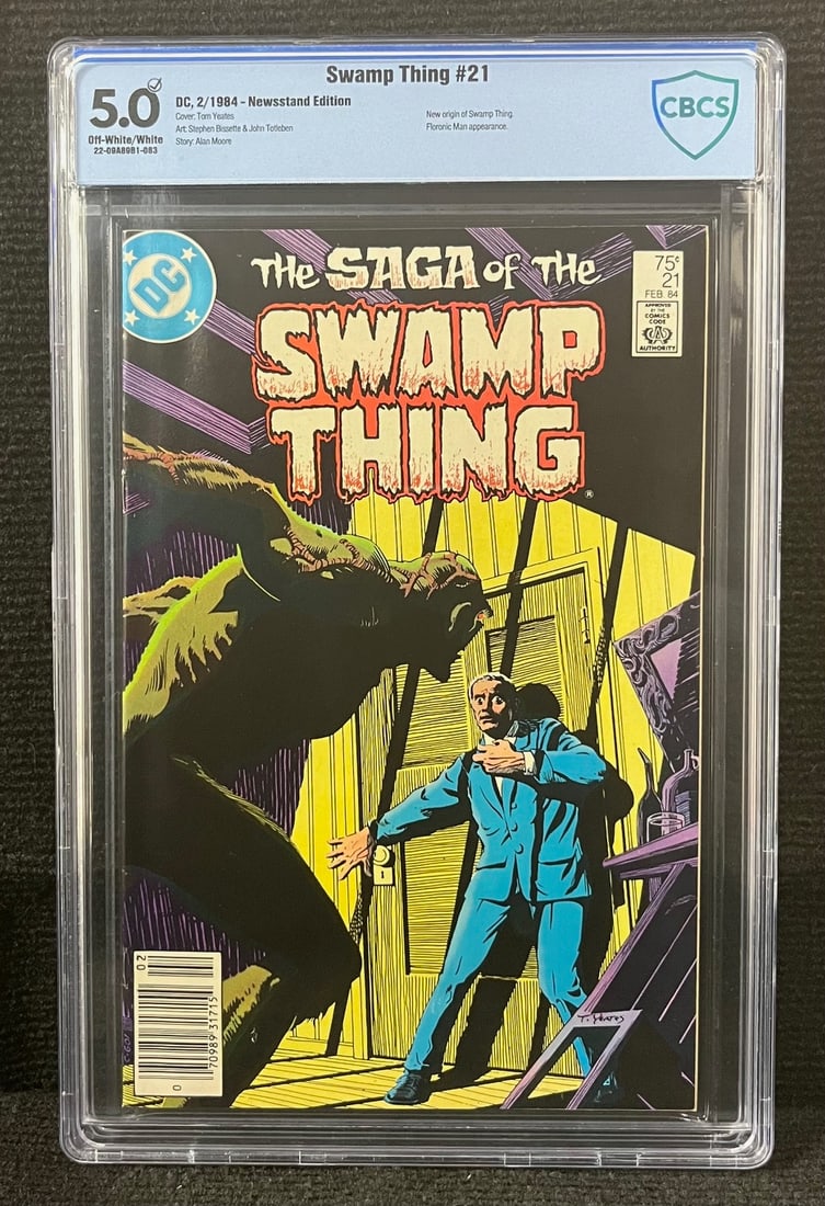 Swamp Thing 21 CBCS 5.0 Newsstand Ed. Key (1 of 1)