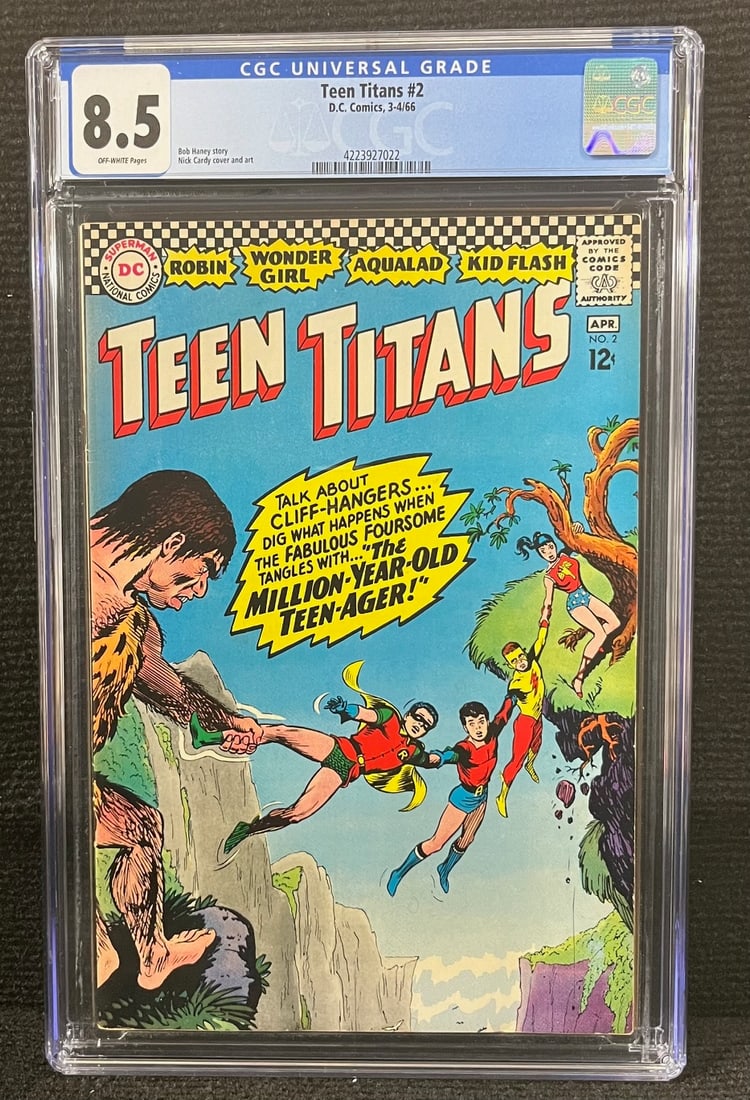 Teen Titans 2 CGC 8.5 DC Silver Age (1 of 1)