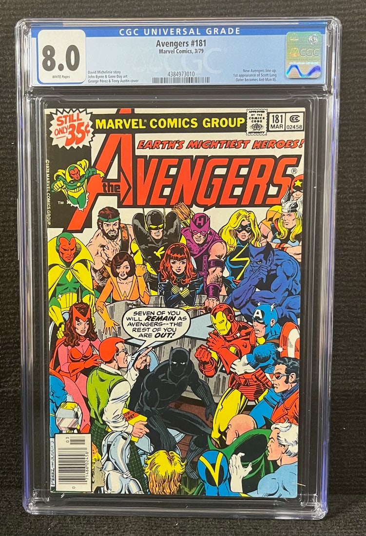 Avengers 181 1st app Scott Lang CGC 8.0 (1 of 1)