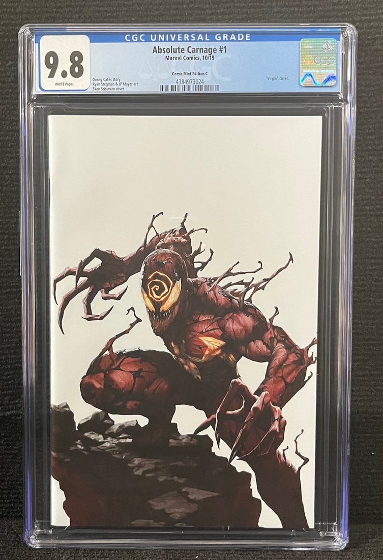 Absolute Carnage 1 Comic Mint C Ed. CGC 9.8 (1 of 1)