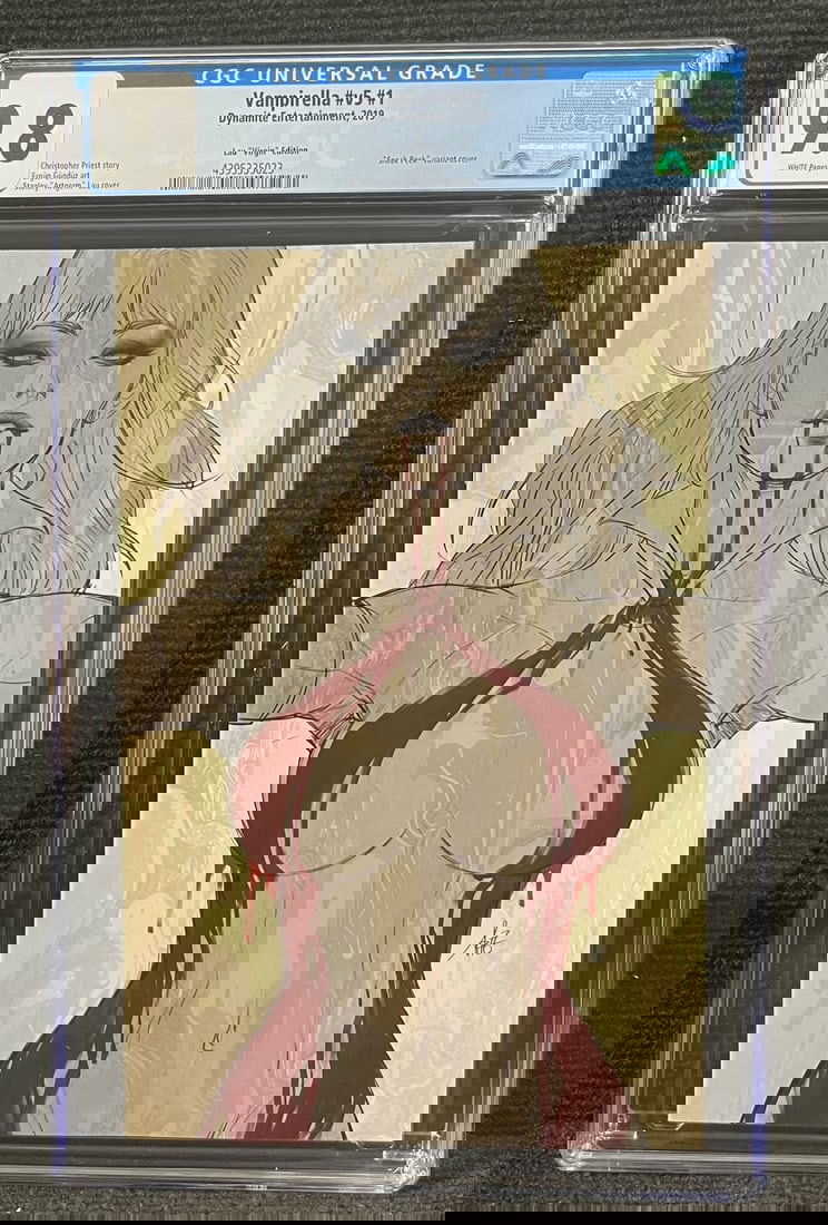 Vampirella 1 Lau Virgin Ed. Exclusive CGC 9.8 (1 of 1)