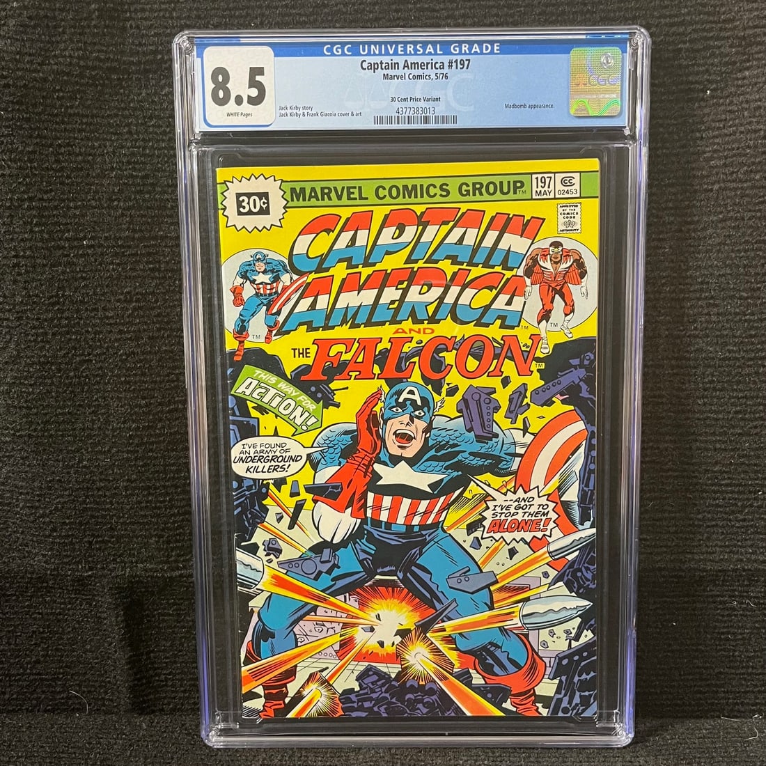 Captain America 197 CGC 8.5 .30 Cent Price Variant (1 of 1)