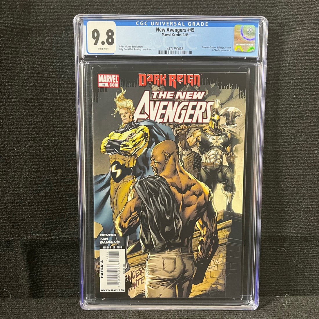 New Avengers 49 CGC 9.8 (1 of 1)