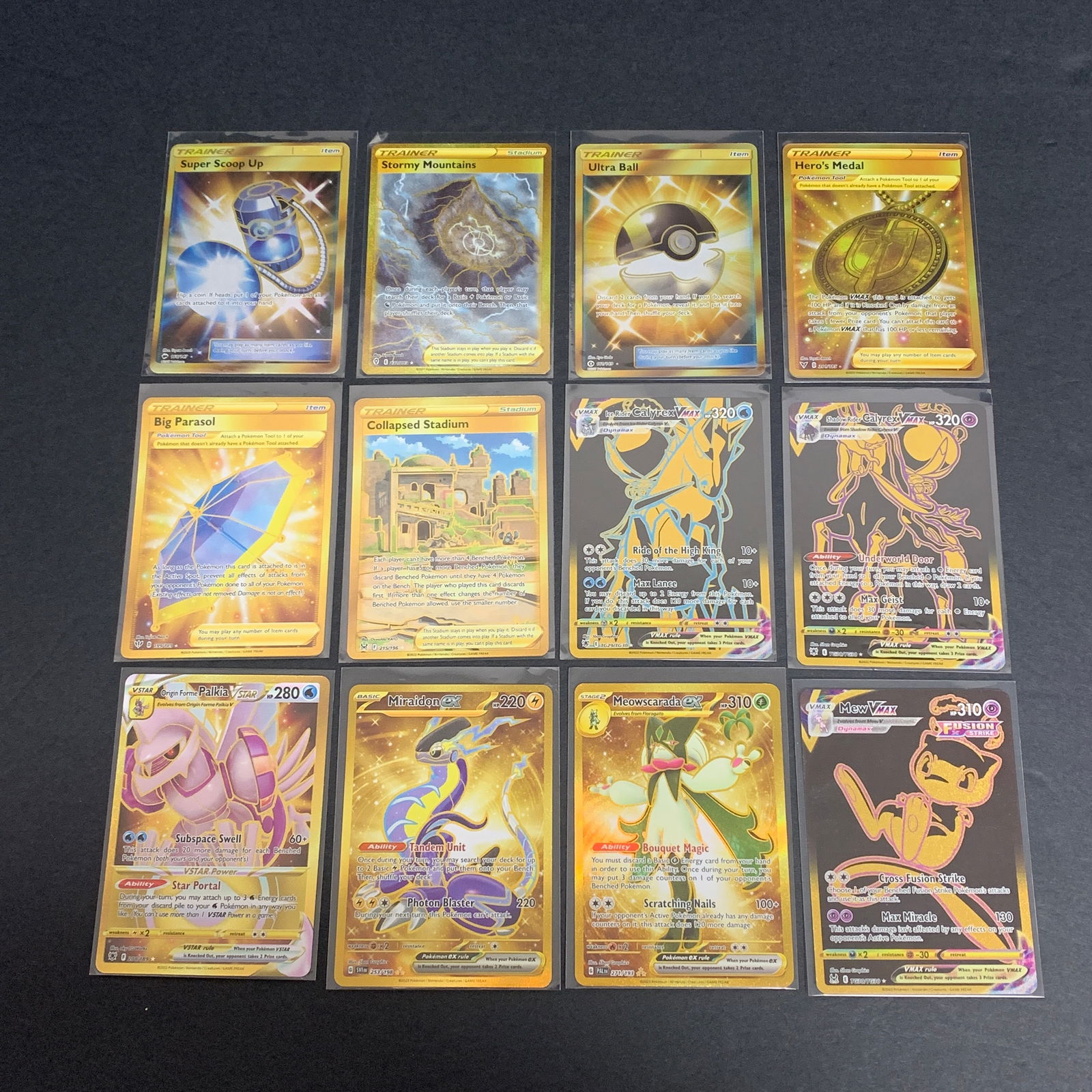 Gold Secret Rare Pokemon Cards (1 of 5)