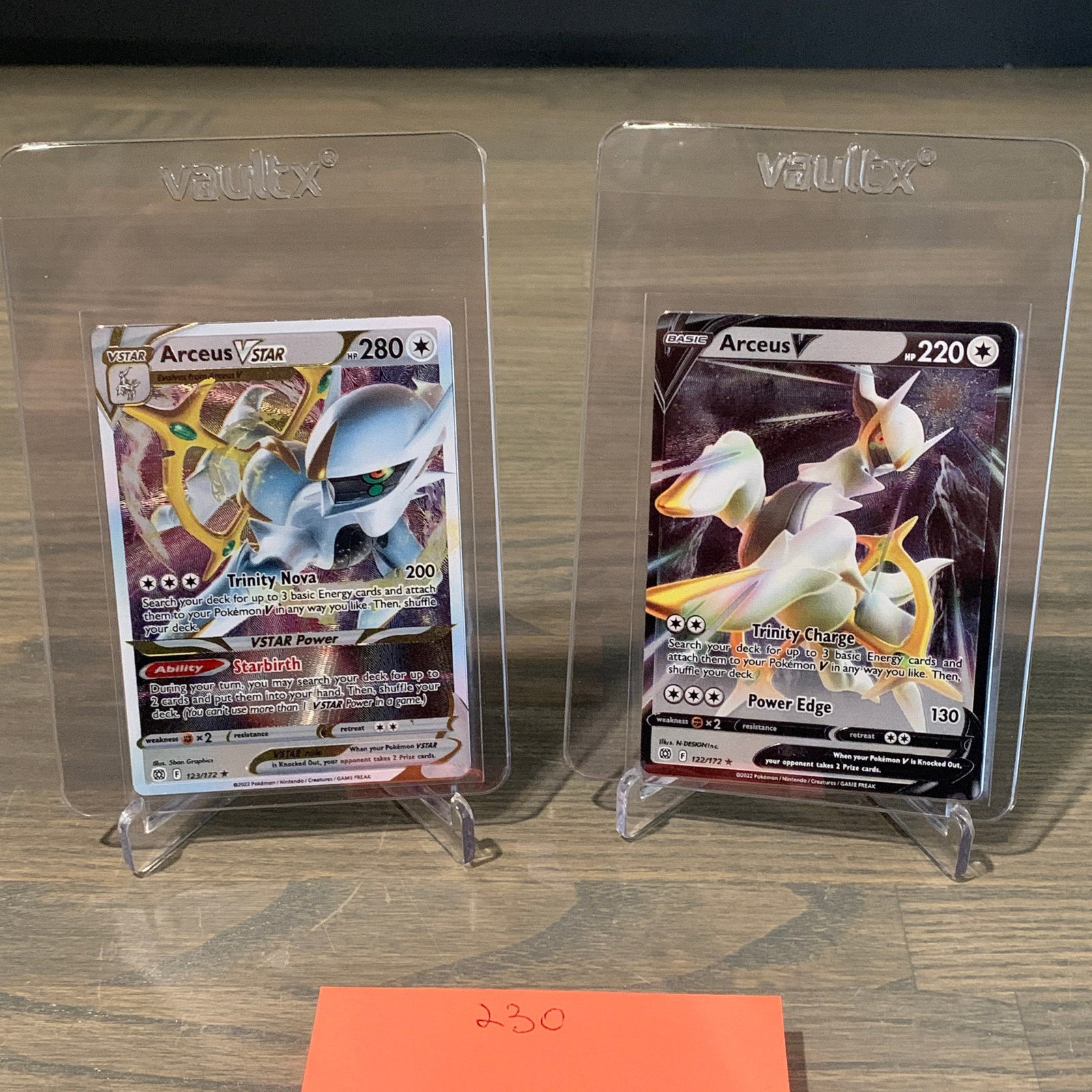 Metal Arceus V, Vstar Pokemon Cards: Arceus Vstar #123, Arceus V #122 Metal Pokemon Cards. We are a veteran owned company. Please look at the pictures carefully to determine what you believe the condition of collecitible is. We are curre