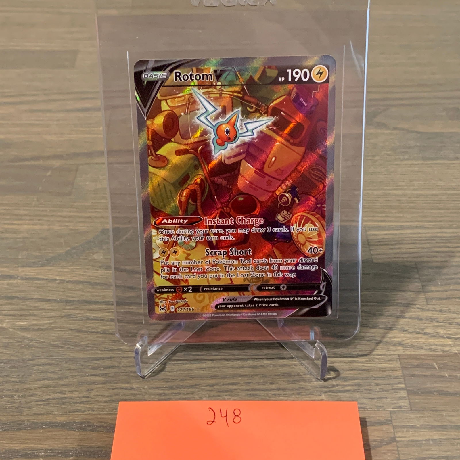 Alt Art Rotom V Pokemon Card (1 of 3)
