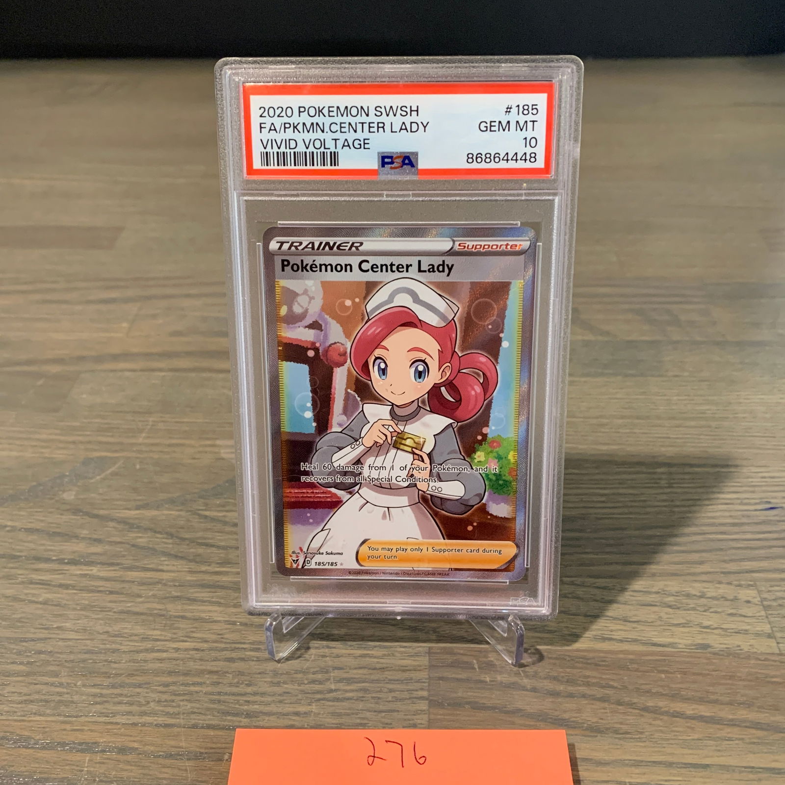 PSA 10 FA Pokemon Center Lady Card (1 of 3)