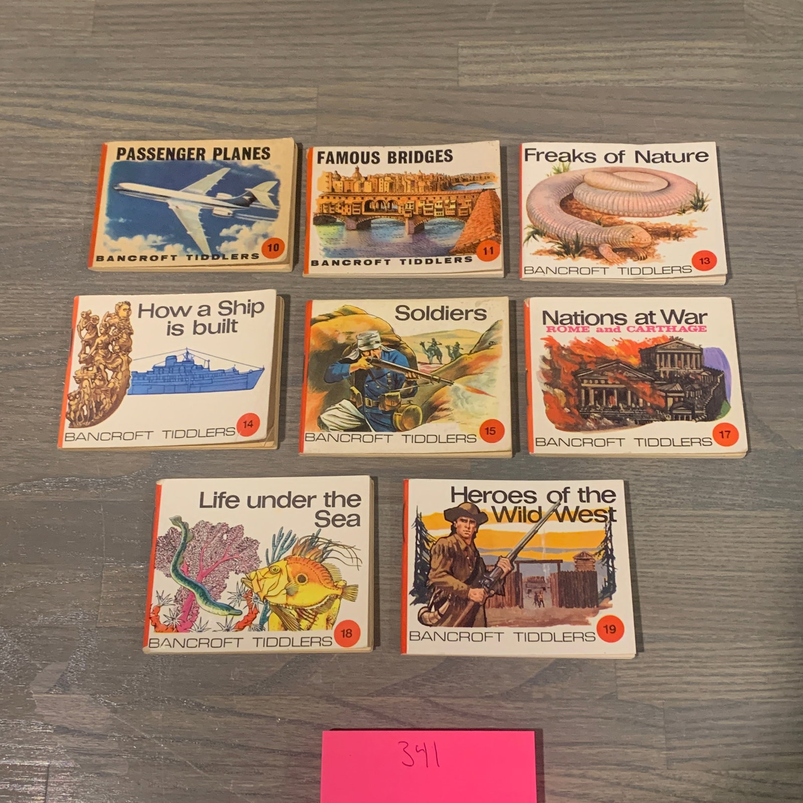 Bancroft Tiddlers Books, 10,11,13,14,15+: Lot of Bancroft Tiddlers Mini Books Early numbers. Includes books 10, 11, 13, 14, 15, 17, 18, & 19. We are a veteran owned company. Please look at the pictures carefully to determine what you believe 