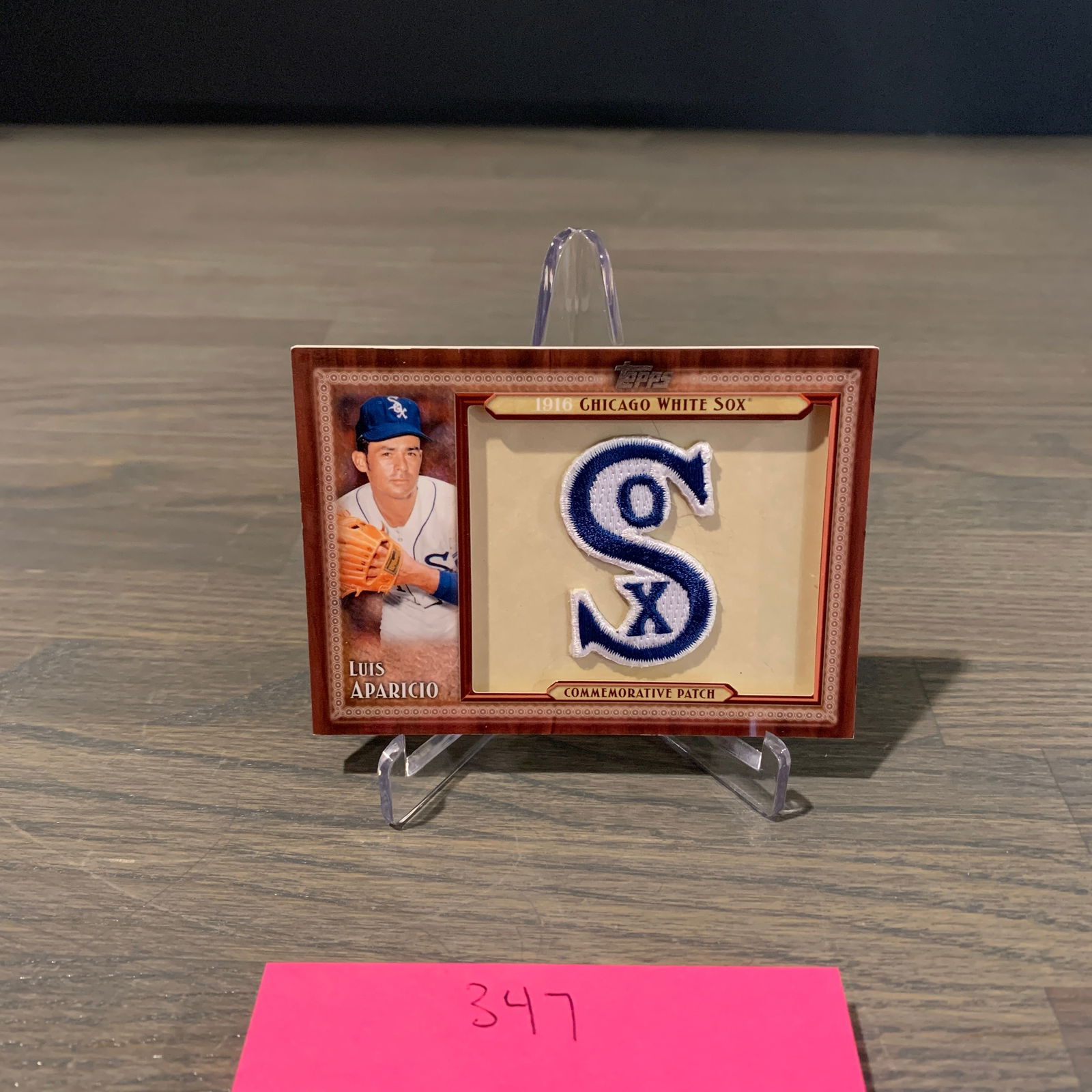 Luis Aparicio Patch Baseball Card (1 of 4)