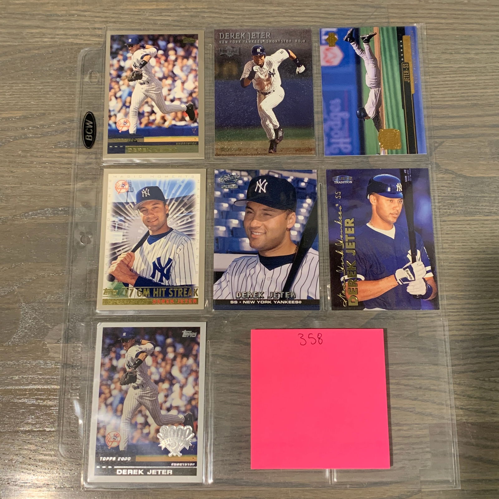 Derek Jeter Baseball Card lot (1 of 4)