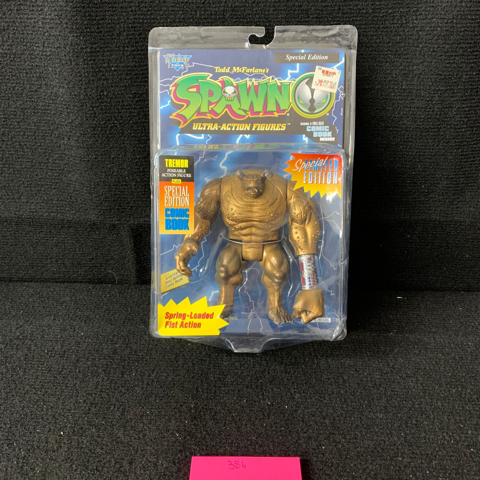 Tremor from Spawn Action Figure, comic NIB (1 of 5)