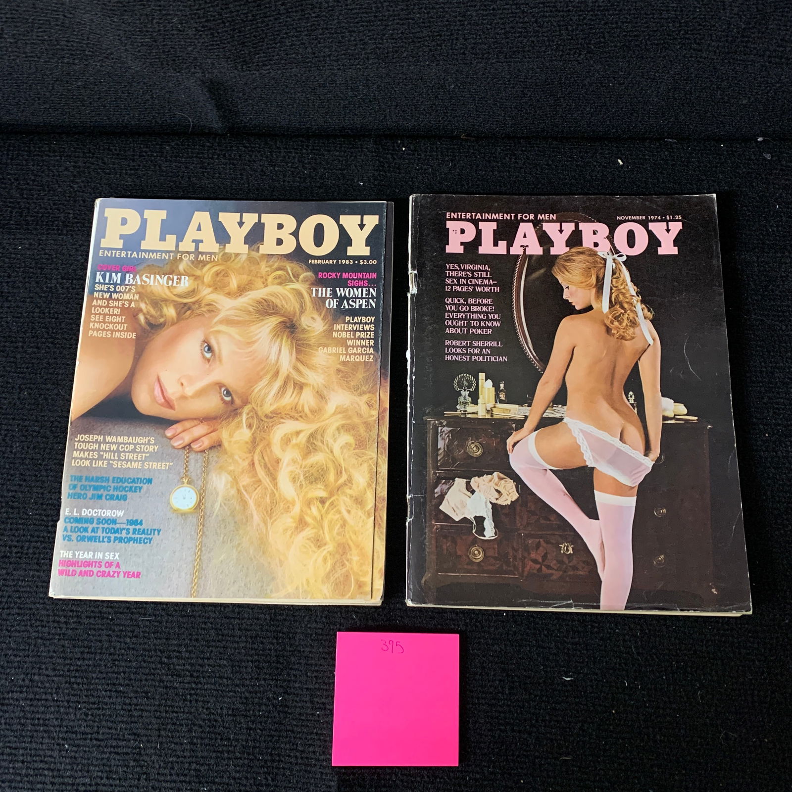 1983 & 1974 Vintage Playboy Mags (1 of 2)