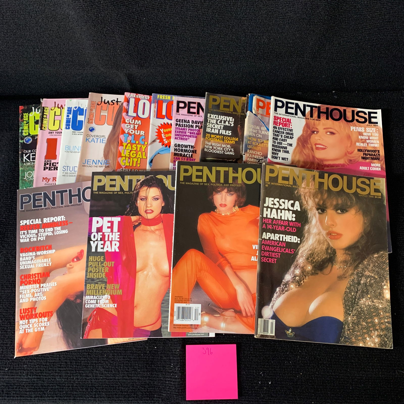 Large lot of Risque adult Magazines (1 of 1)