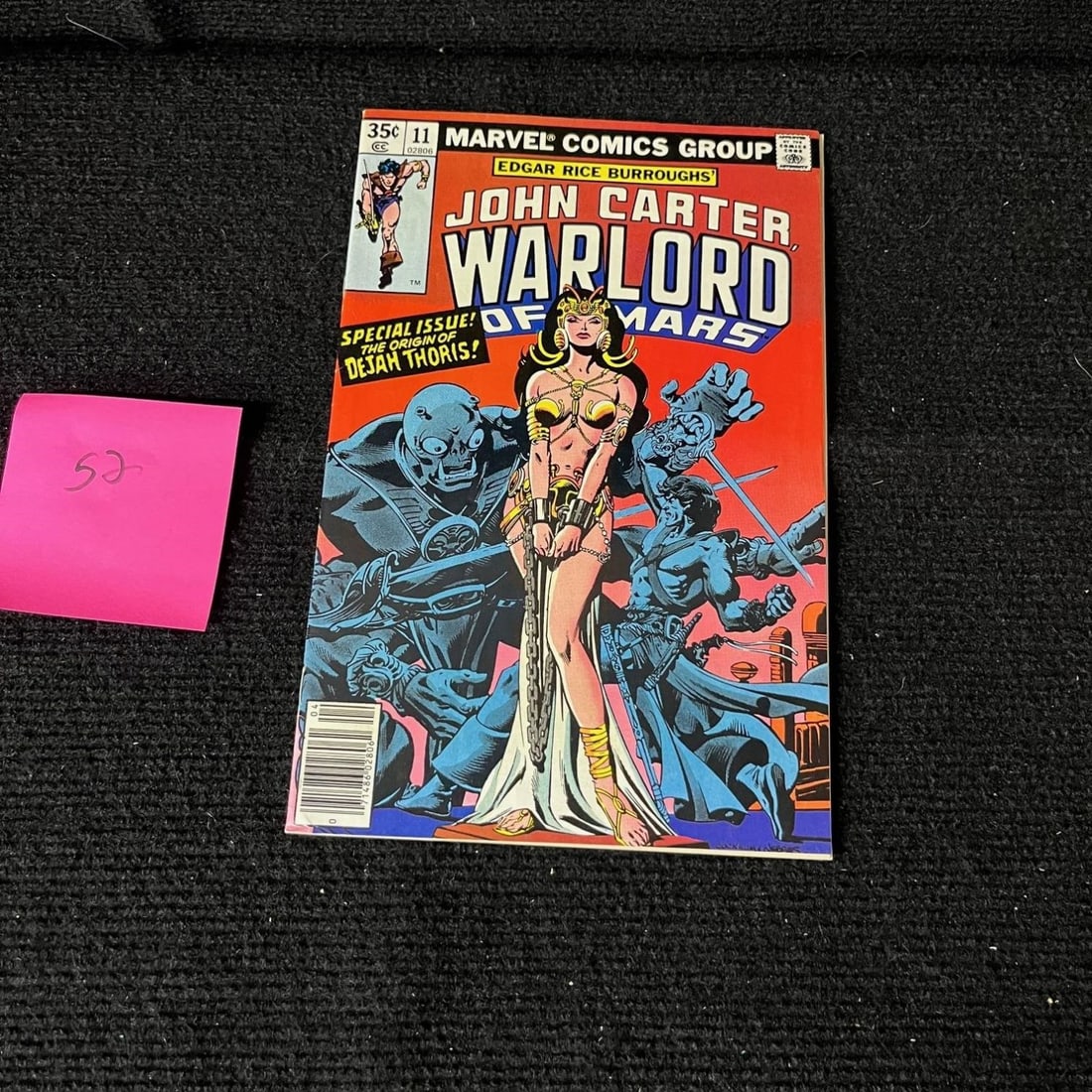 John Carter Warlord of Mars 11 Dejah Thoris Origin: We are a veteran owned company. Please look at the pictures carefully to determine what you believe the condition of collectible is. We are currently accepting consignments. Email us a aeronhouse1994@