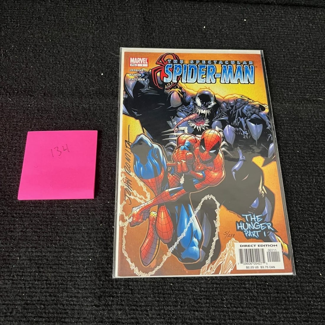 John Romita Signed SSM 1 #5/299 DF COA (1 of 4)