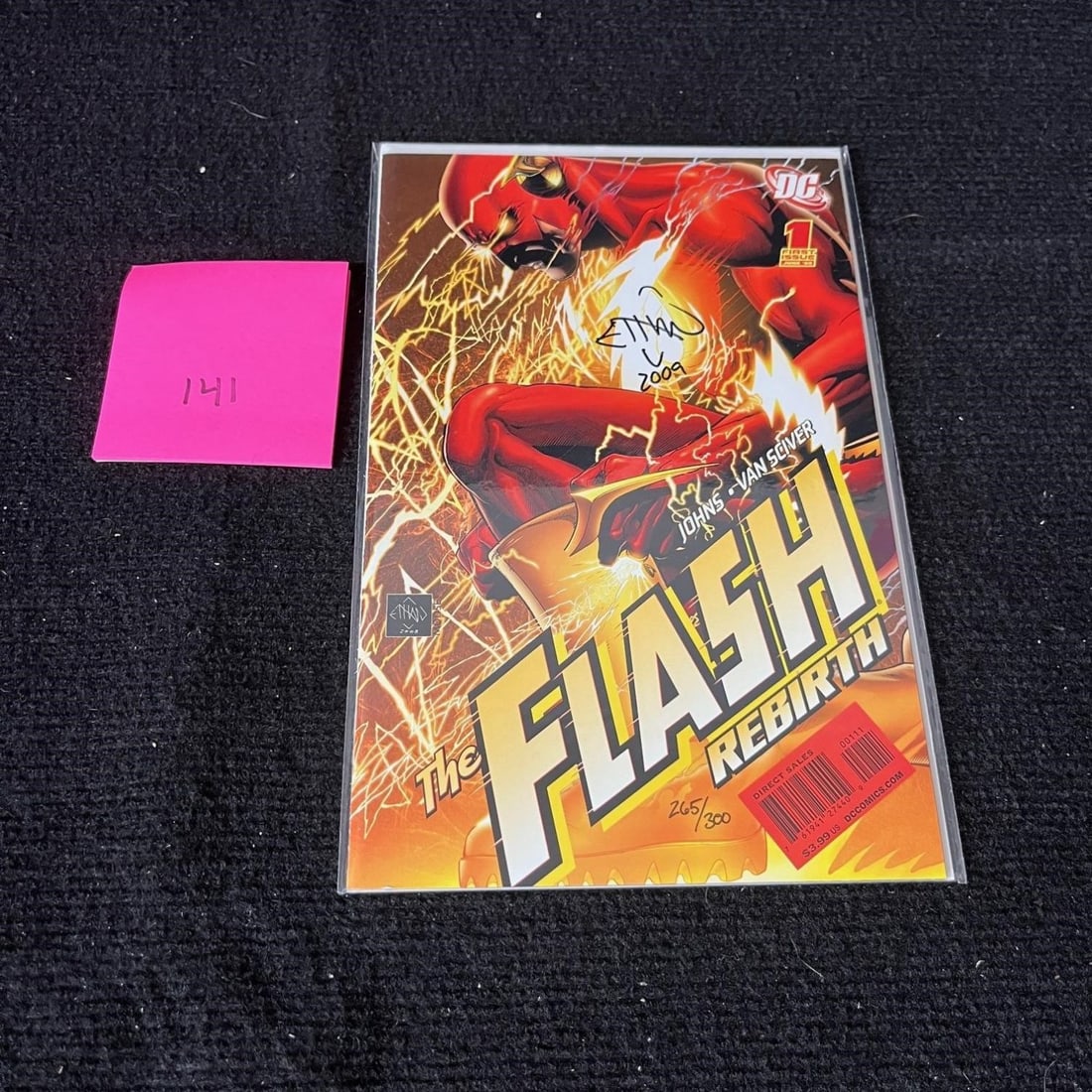 Flash Rebirth 1 Signed Ethan Van Sciver DF COA (1 of 3)