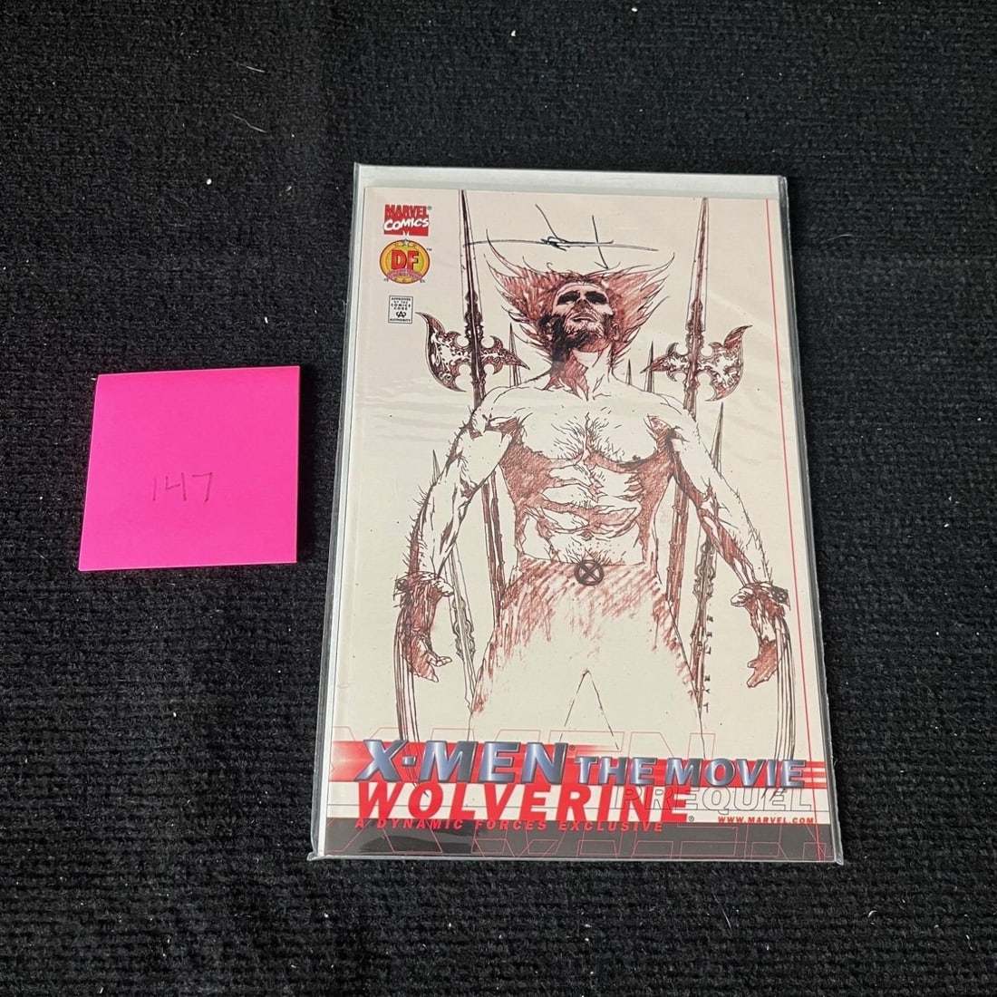 Jae Lee Signed X-men Sketch Variant w/ DF COA (1 of 3)