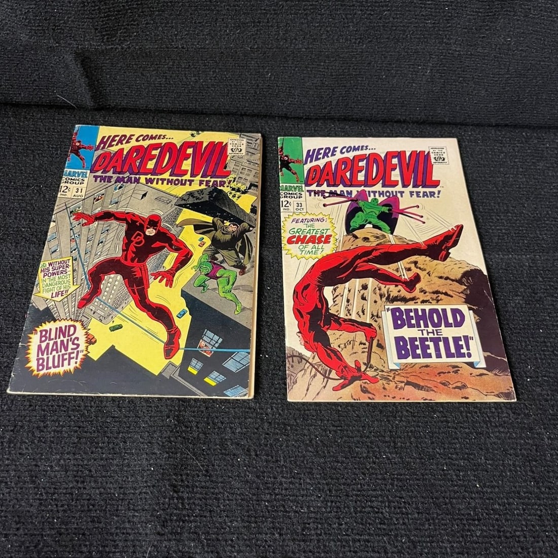 Daredevil 31, 32 & 33 Marvel Silver Age Super-Hero (1 of 3)