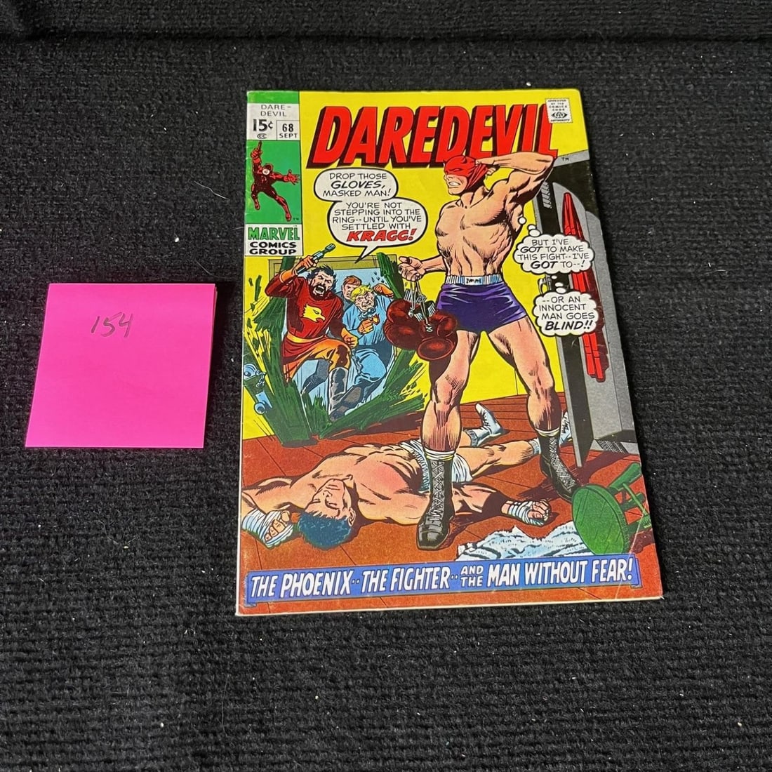 Daredevil 61 & 68 Marvel Super-Hero 1st Series: Please look at the pictures carefully to determine what you believe the condition of collectible is. We are currently accepting consignments. Email us a aeronhouse1994@gmail.com or visit our website, 