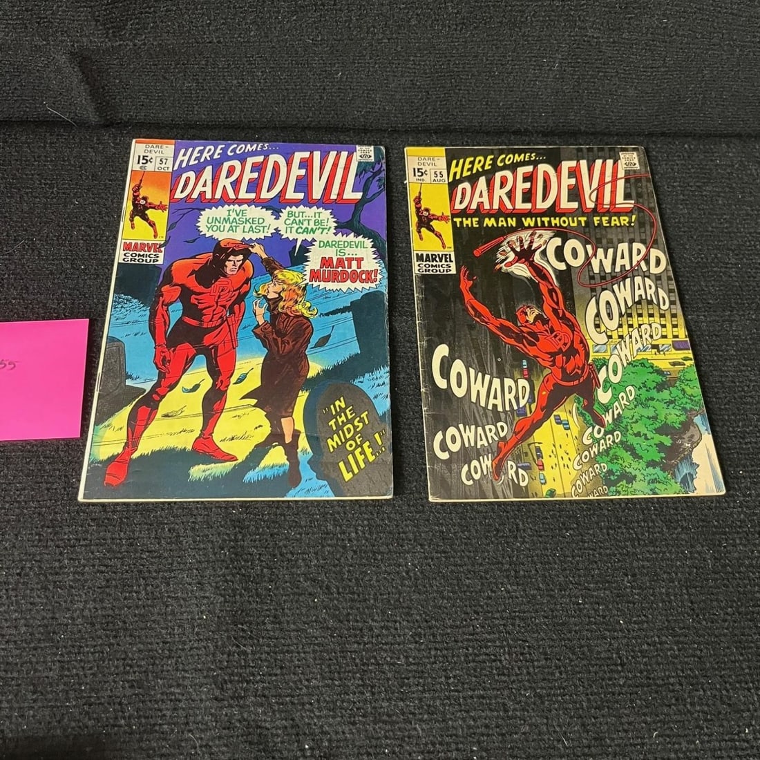 Daredevil 55 & 57 Marvel 1st Series (1 of 2)