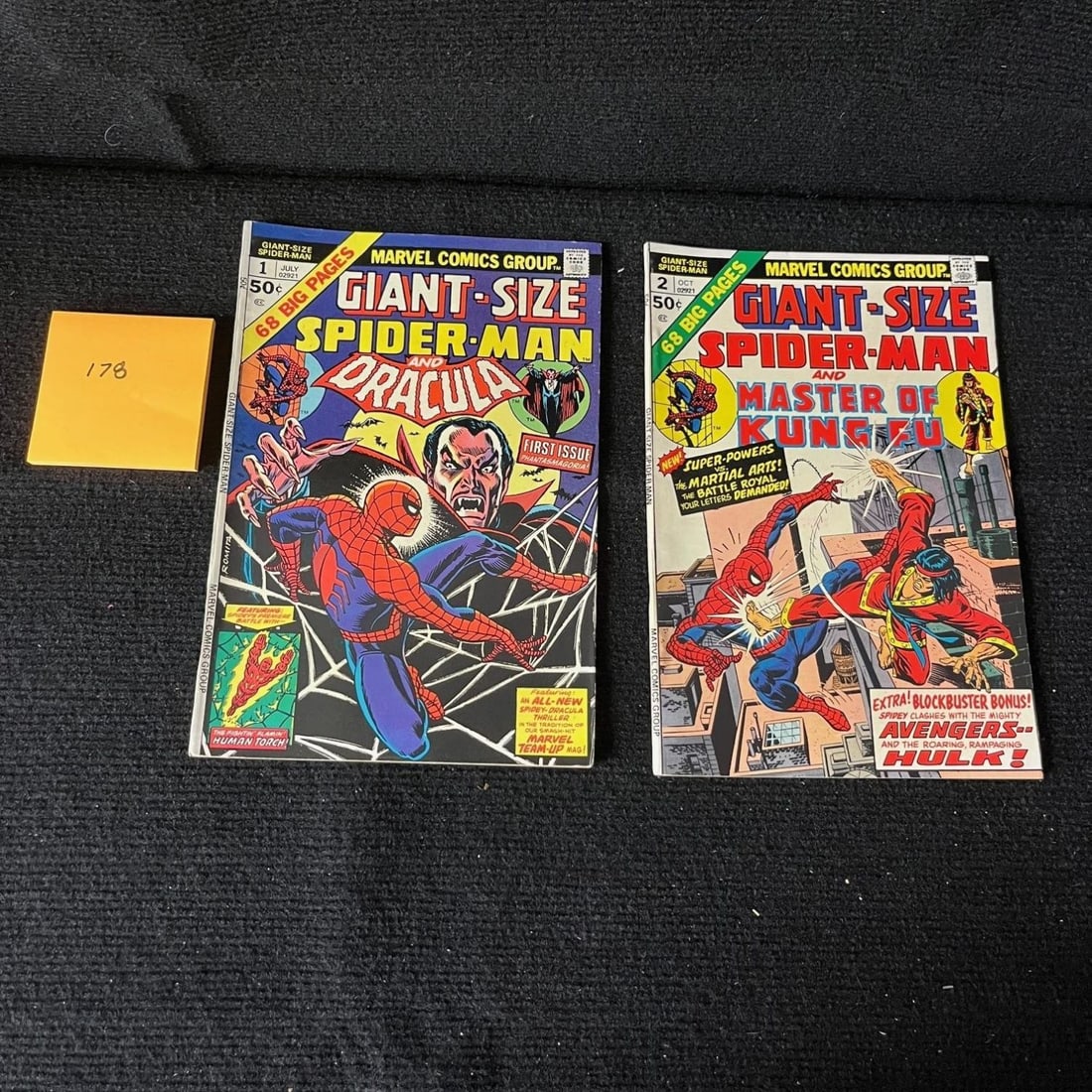 Giant-Size Spider-man 1 & 2 Dracula + Bronze Age (1 of 2)